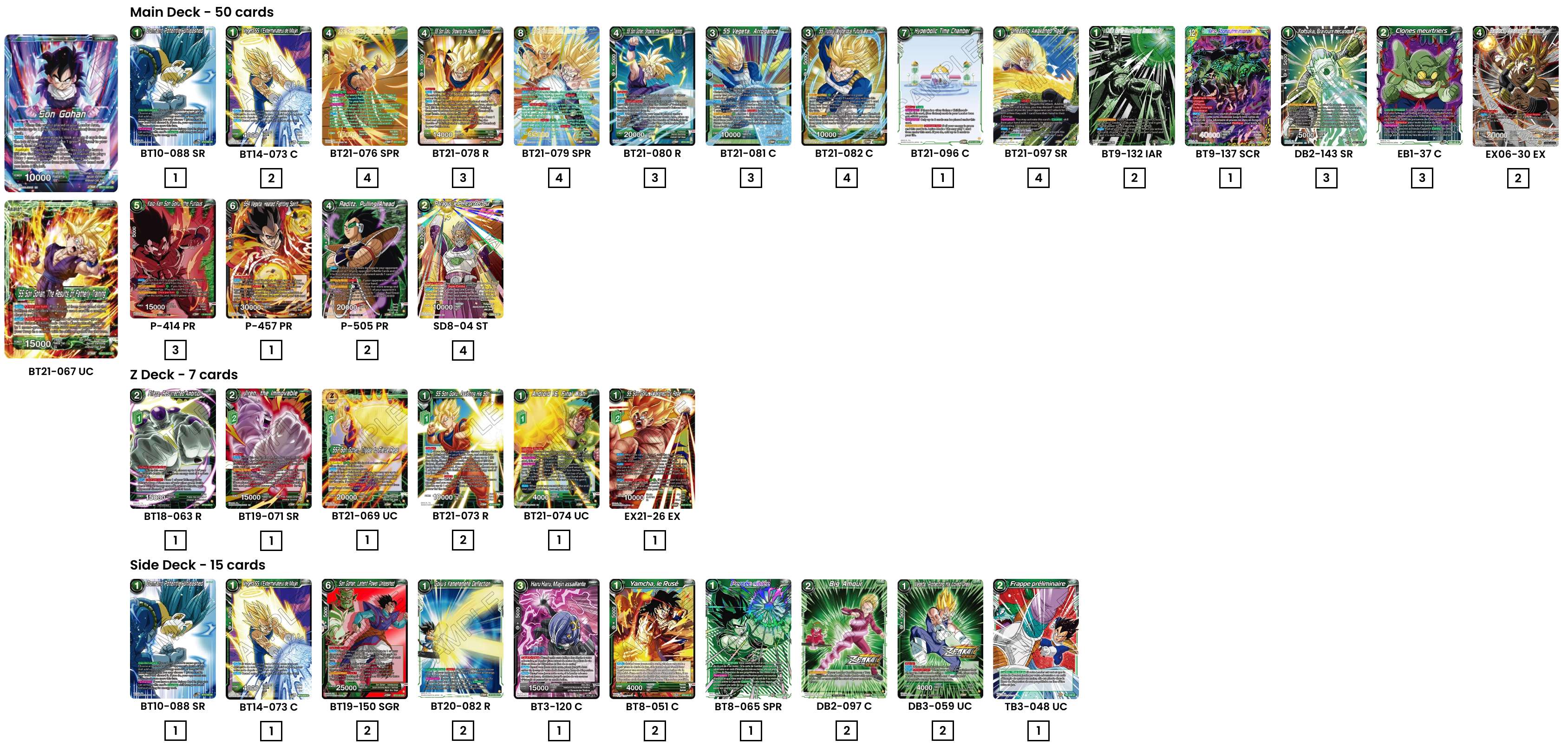 Decklist de Ramzy Naguez