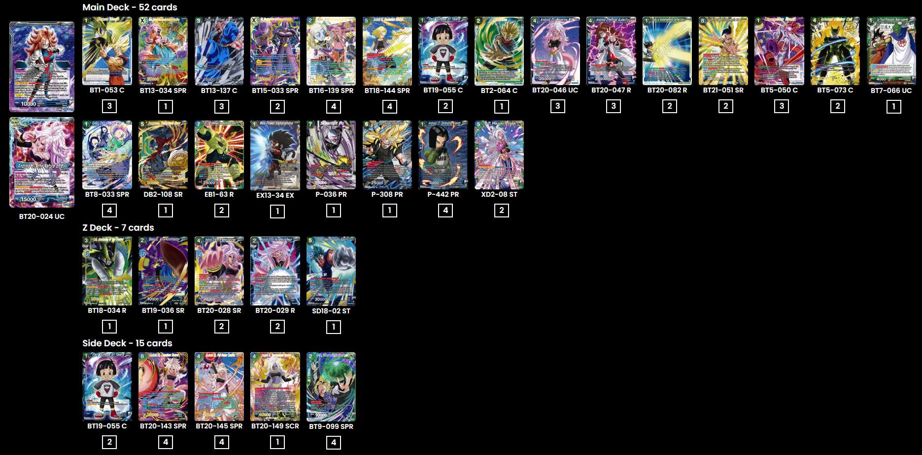 Decklist image · Sébastien Brulon