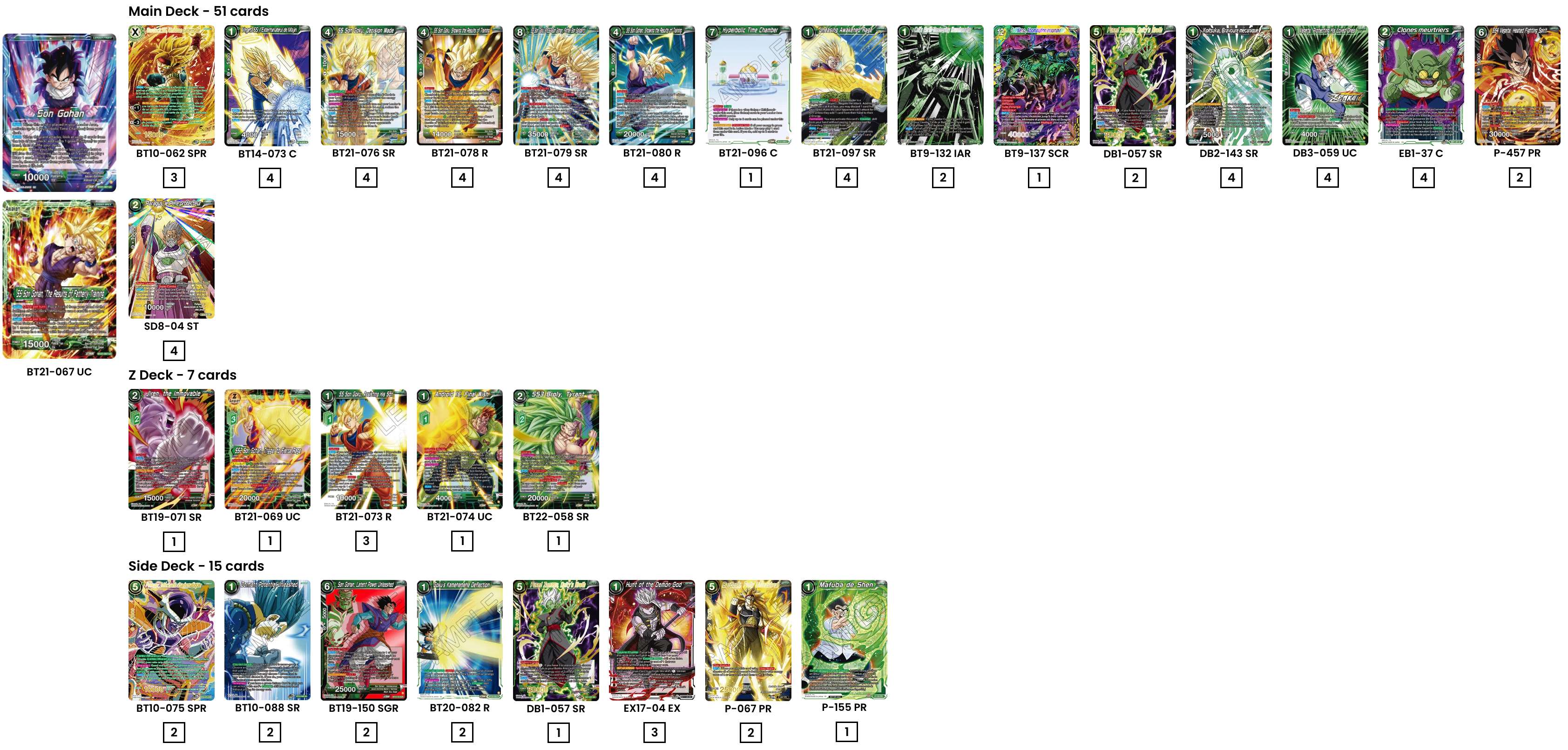 Decklist image · Ismael Rotger