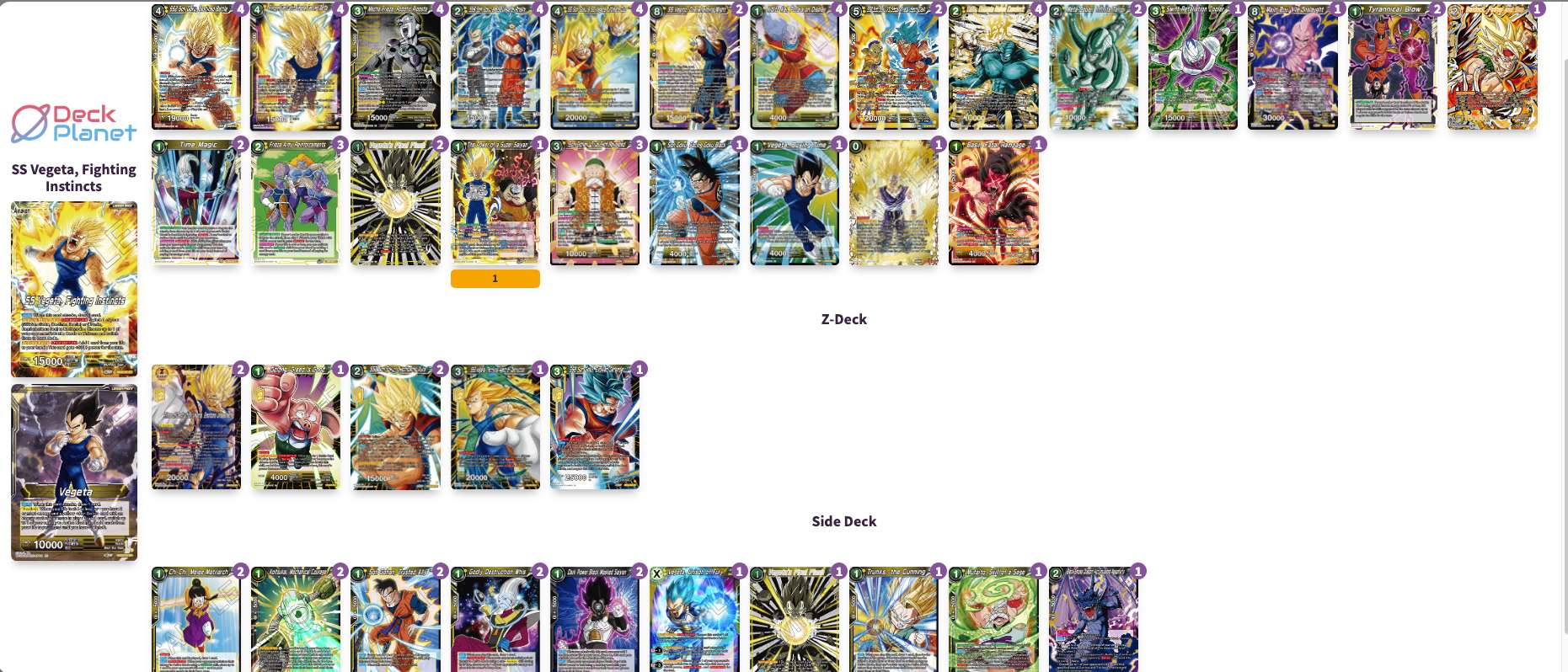 Decklist de Michael Liskaser