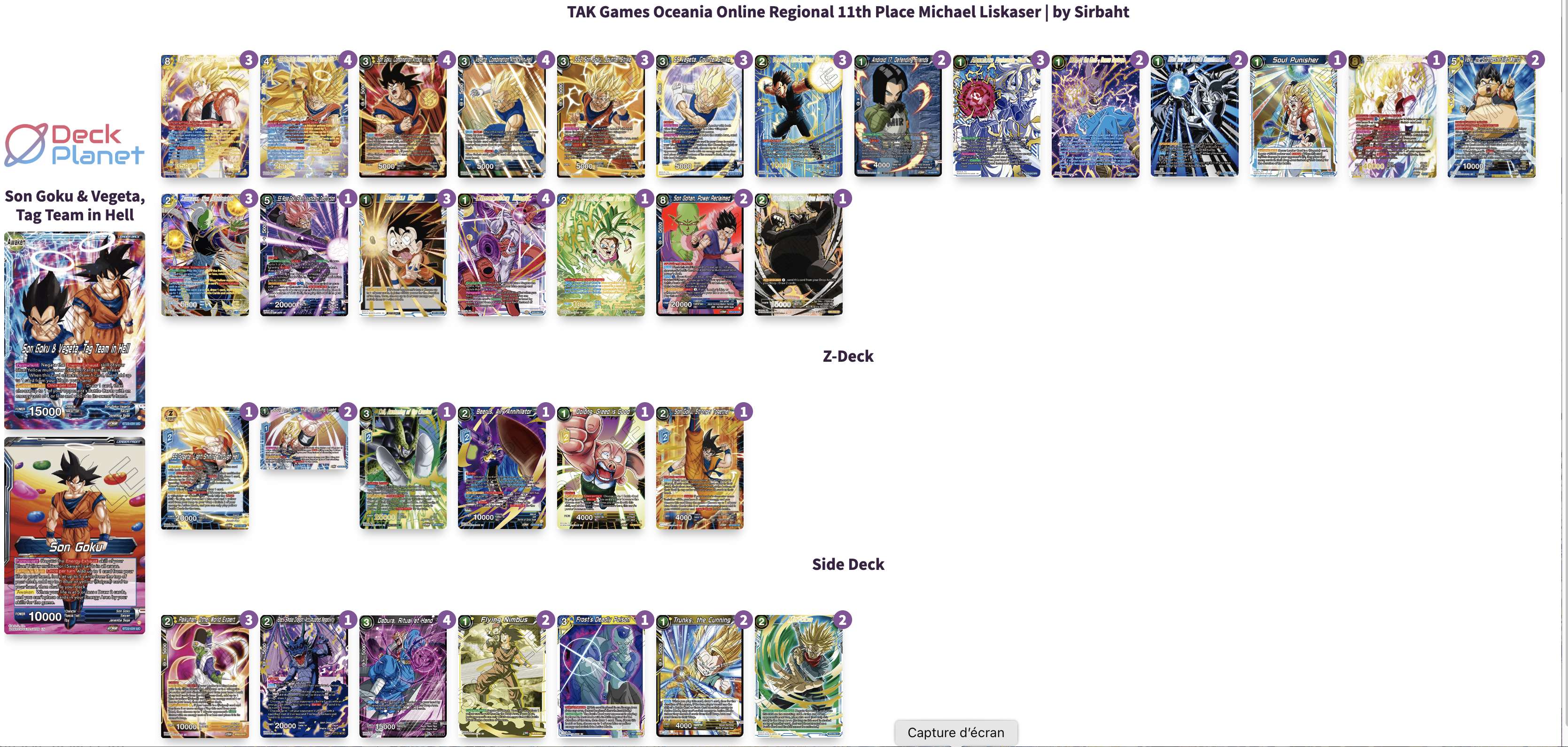 Decklist image · Michael Liskaser