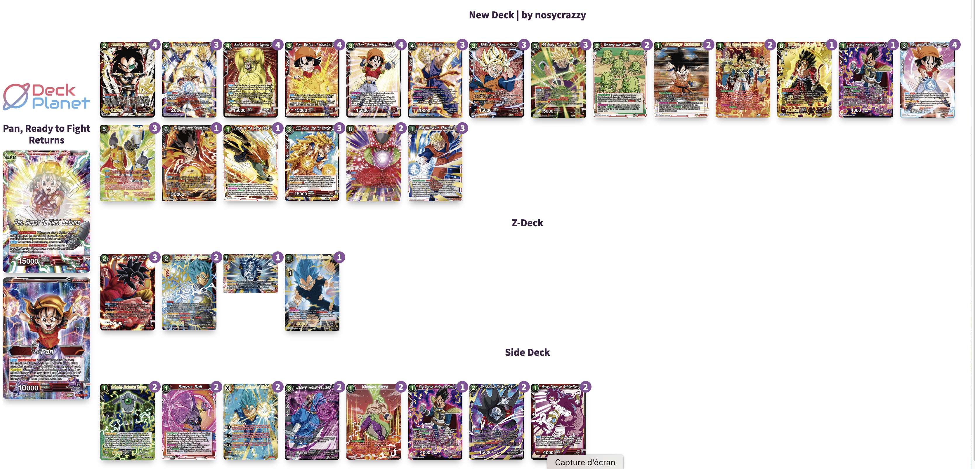 Decklist de Johnathen Lanza