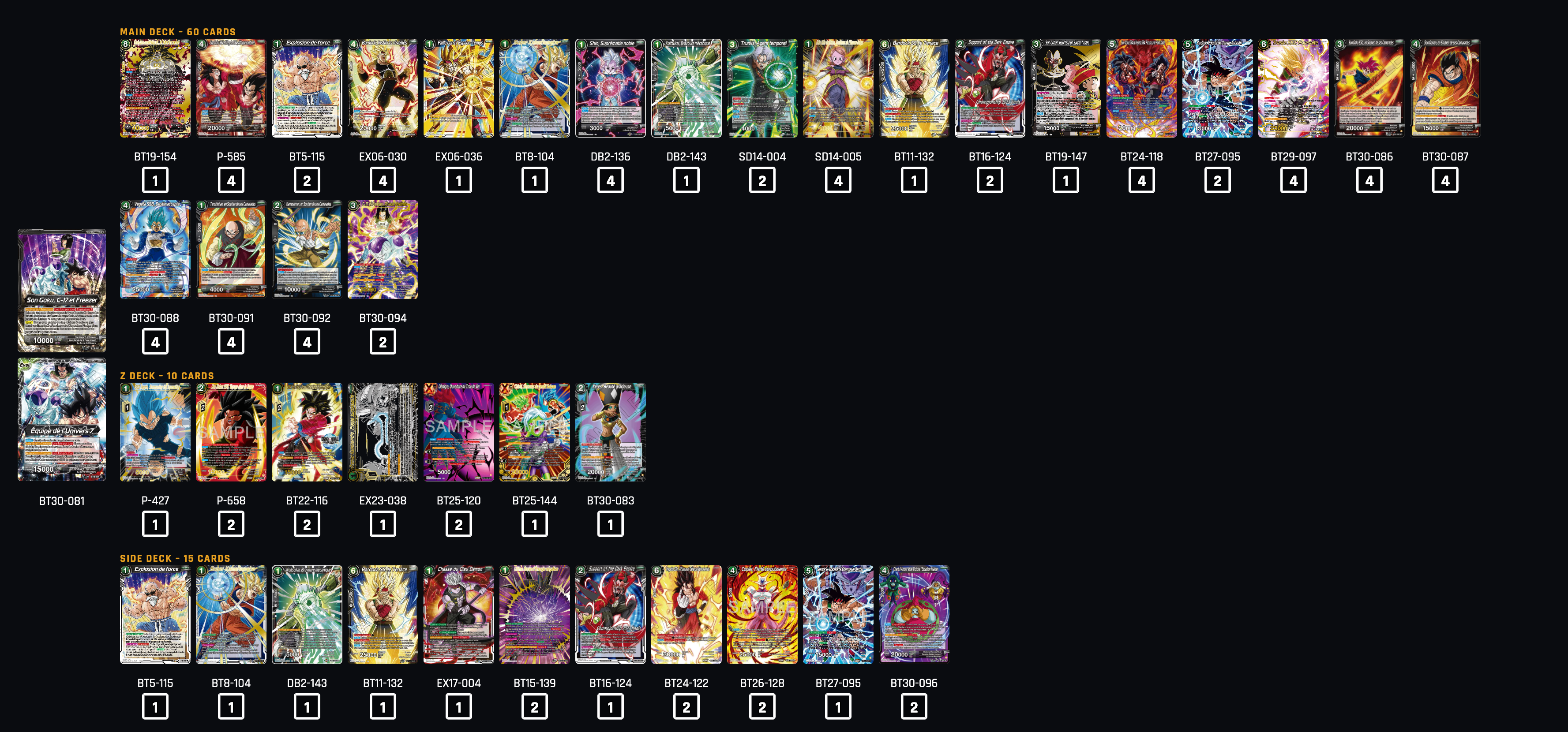 Decklist de John Argyros