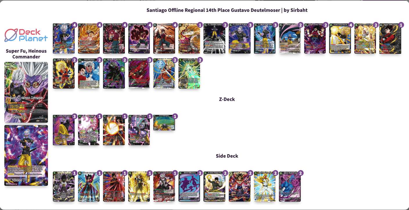 Decklist image · Gustavo Deutelmoser