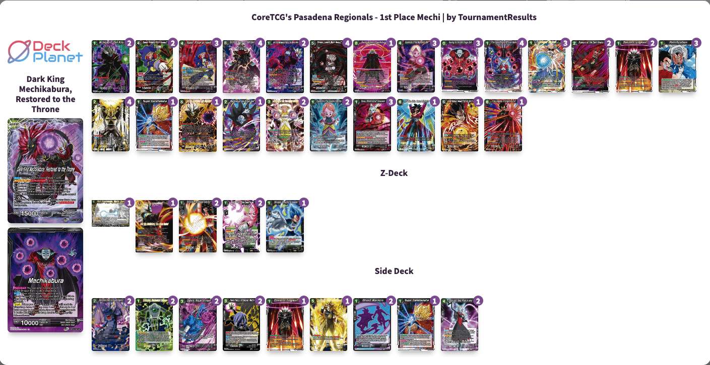 Decklist de Bryan Samuel