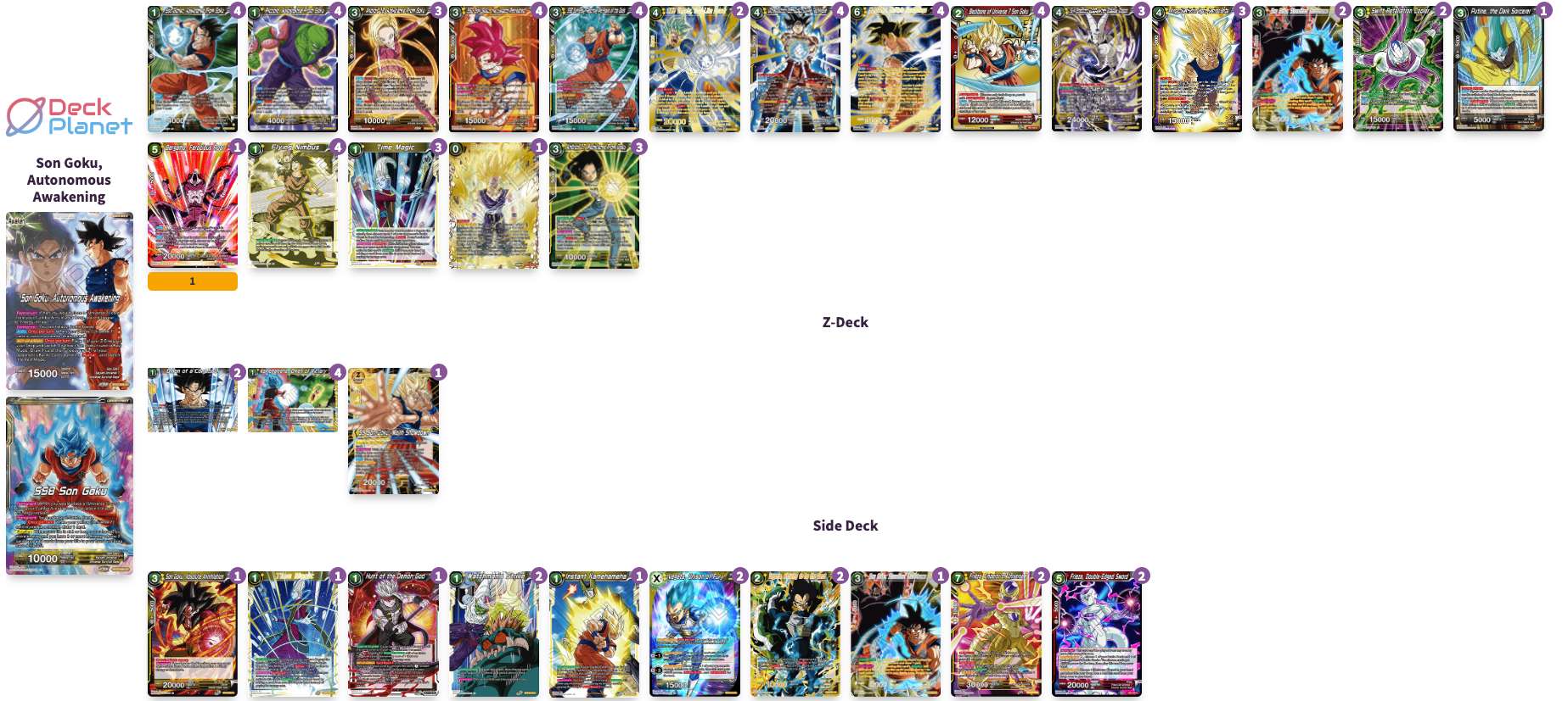 Decklist de Philip Tarpini