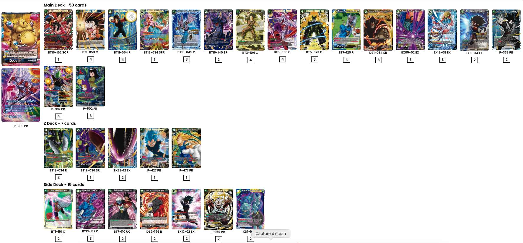 Decklist image · Hugo Sahnoune