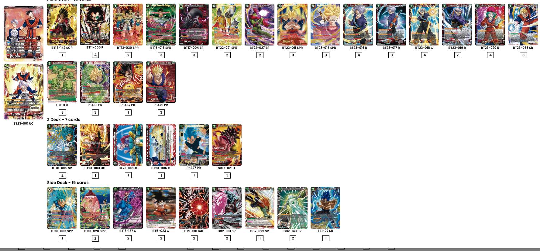 Decklist de HeroonBH