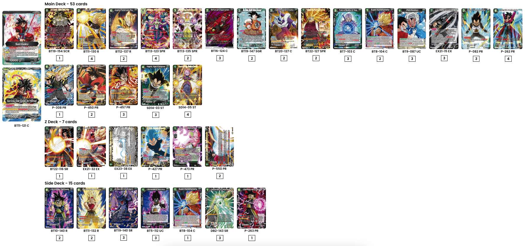 Decklist de Nicolas Rostain