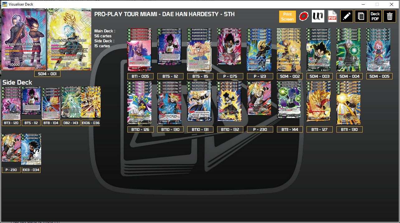 Decklist image · Dae Han Hardesty