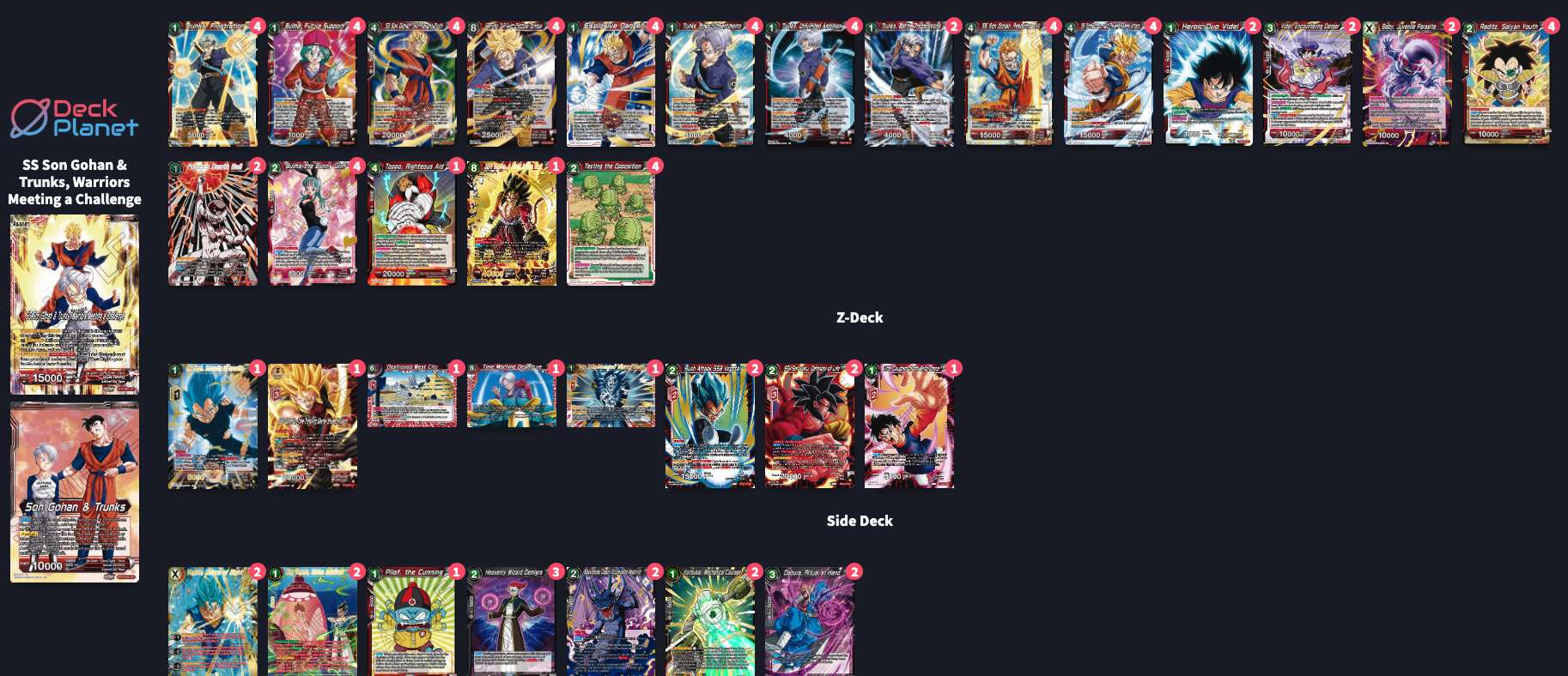 Decklist de Raymond Sierra