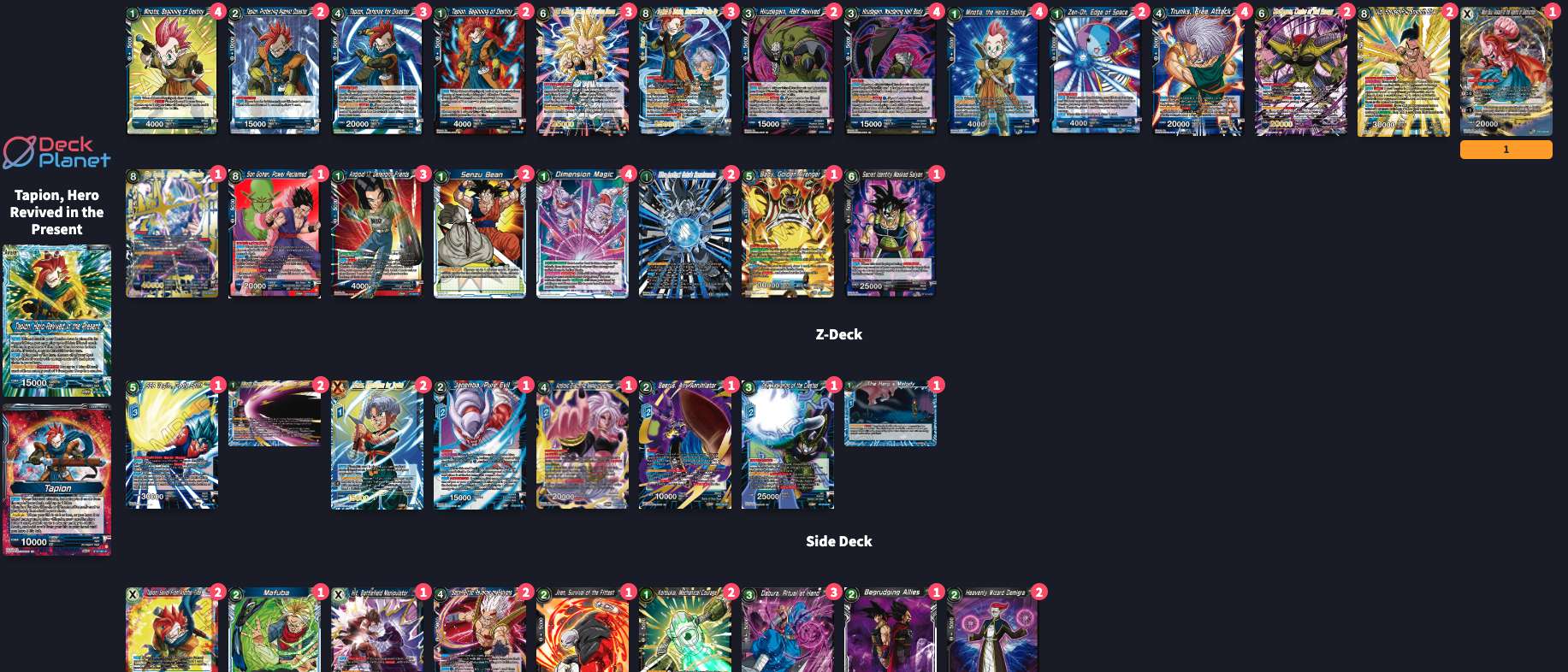 Decklist de Maxwell Ringel