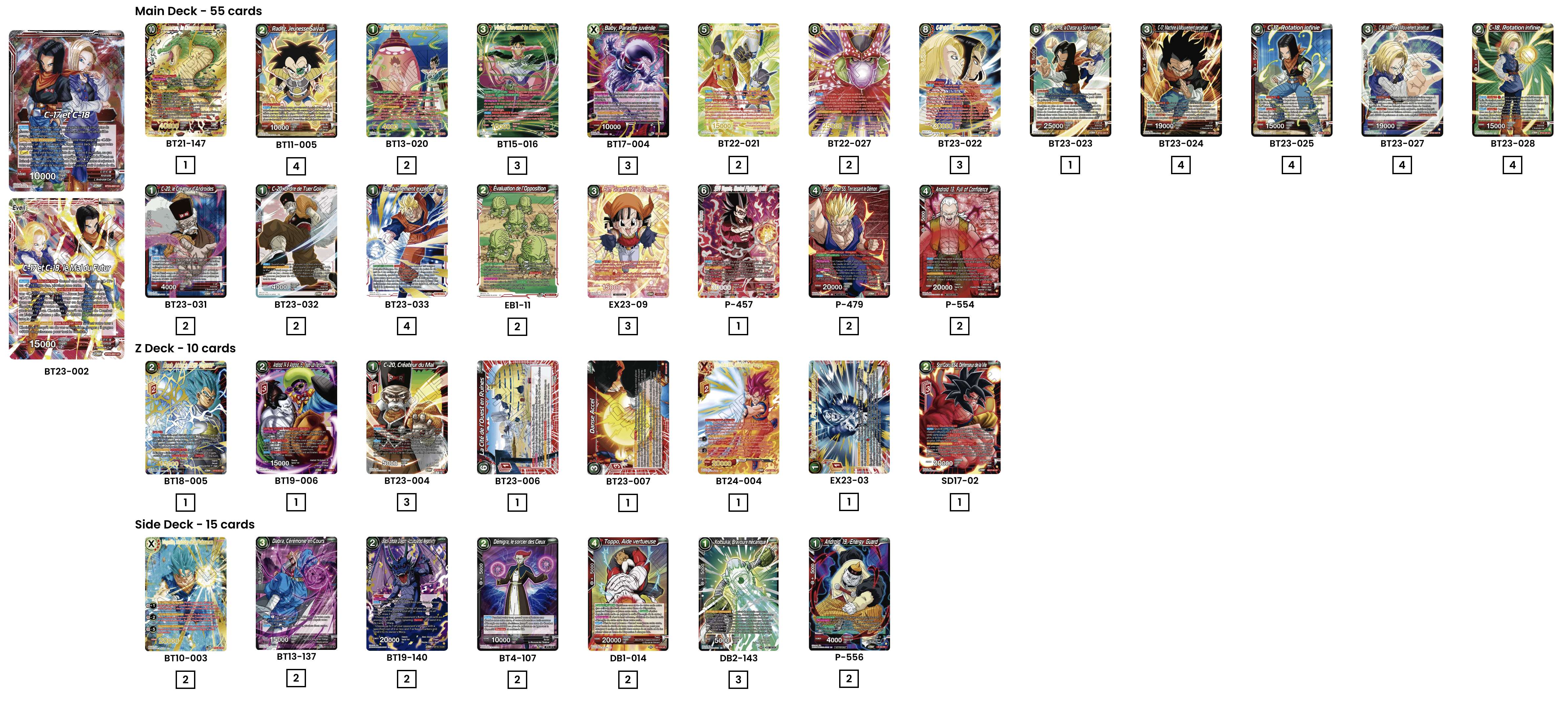 Decklist image · Michael Friend