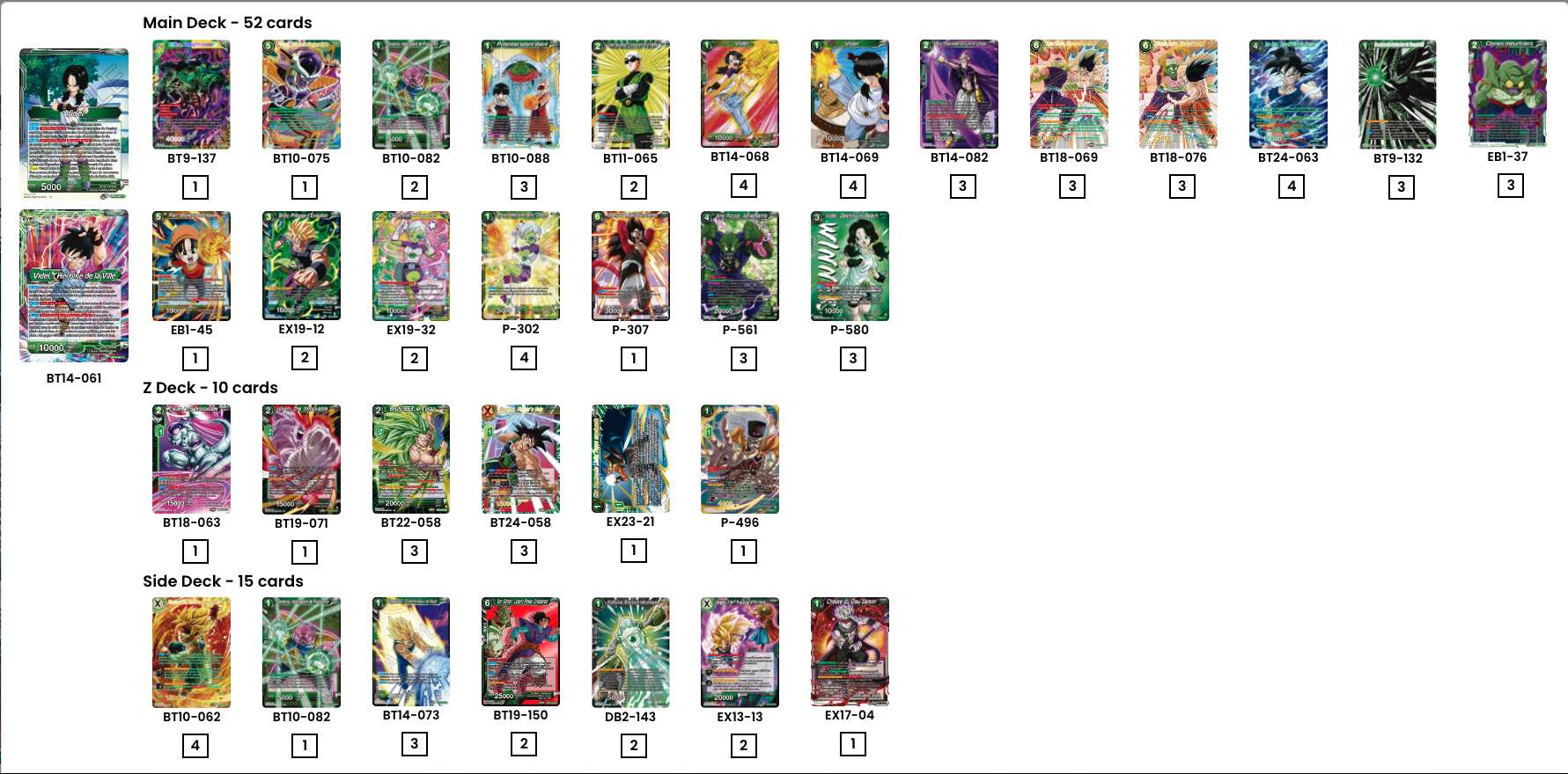 Decklist image · Rafael Urbano Ruz