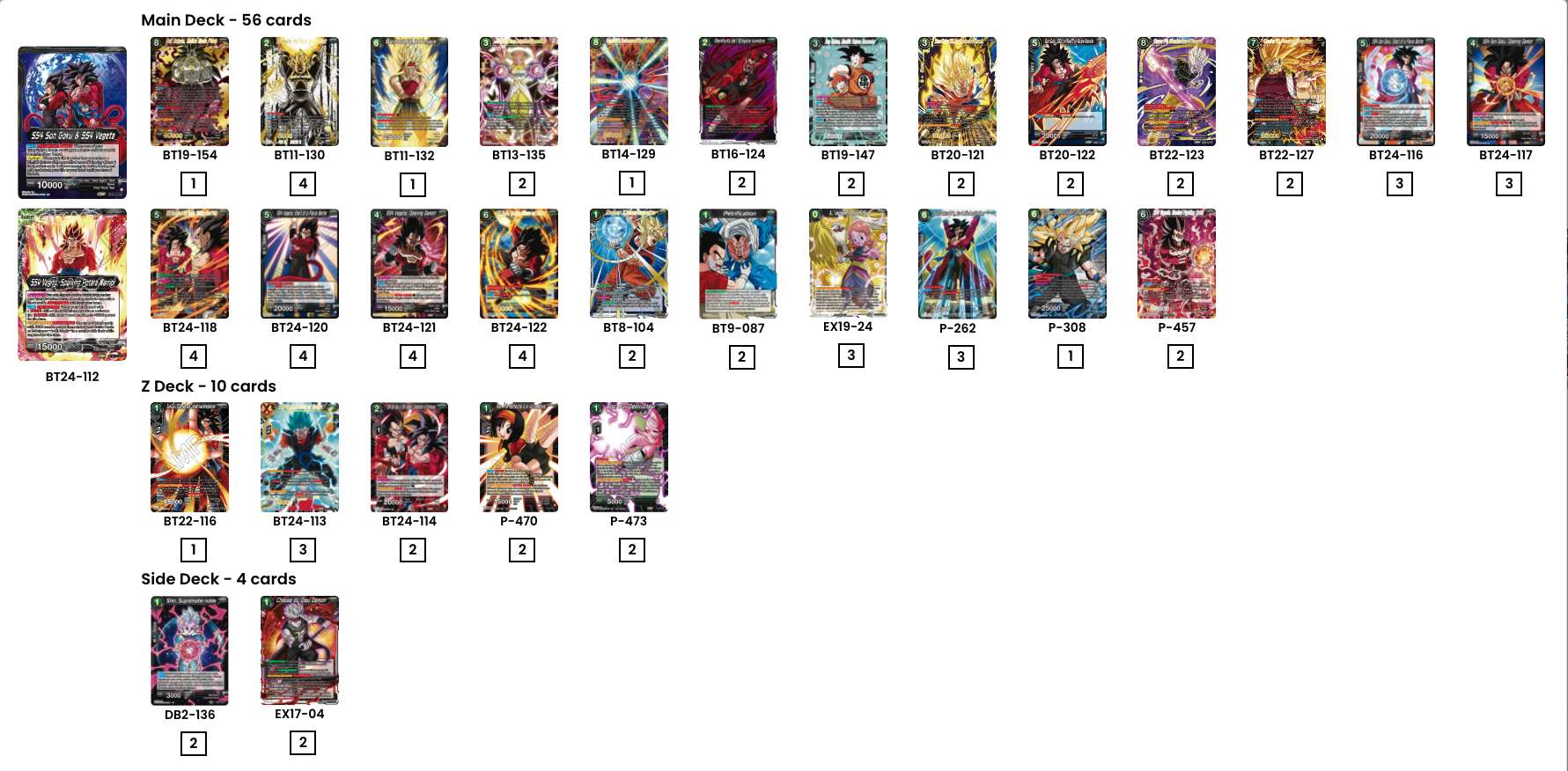 Decklist image · Jacob Behan