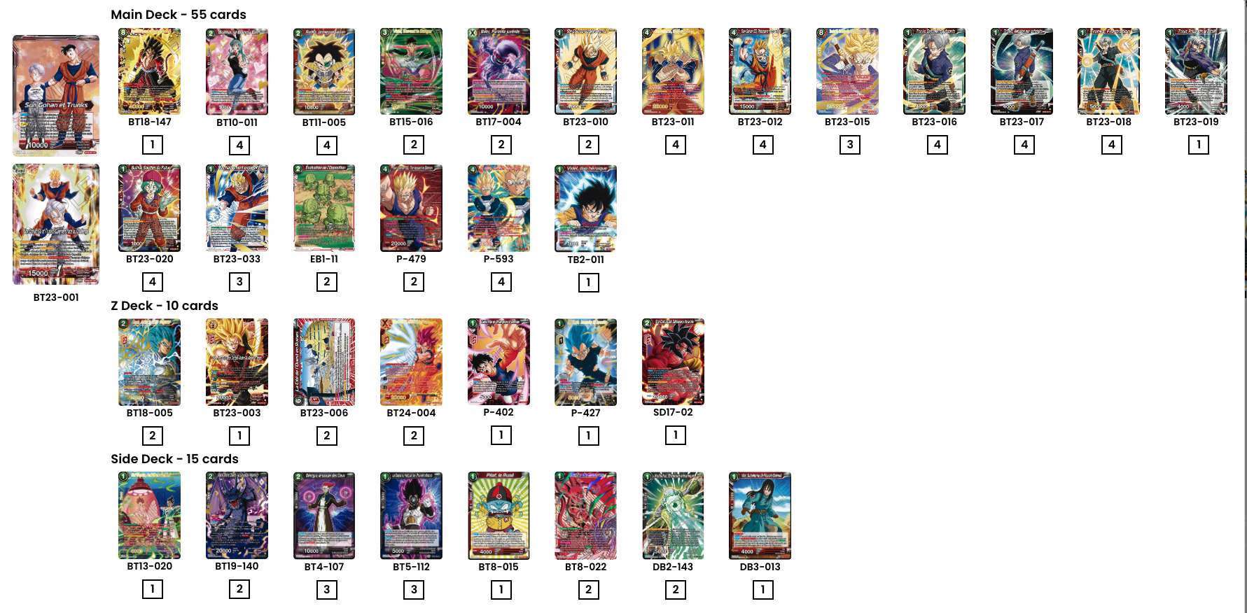 Decklist image · Tiago Rocha