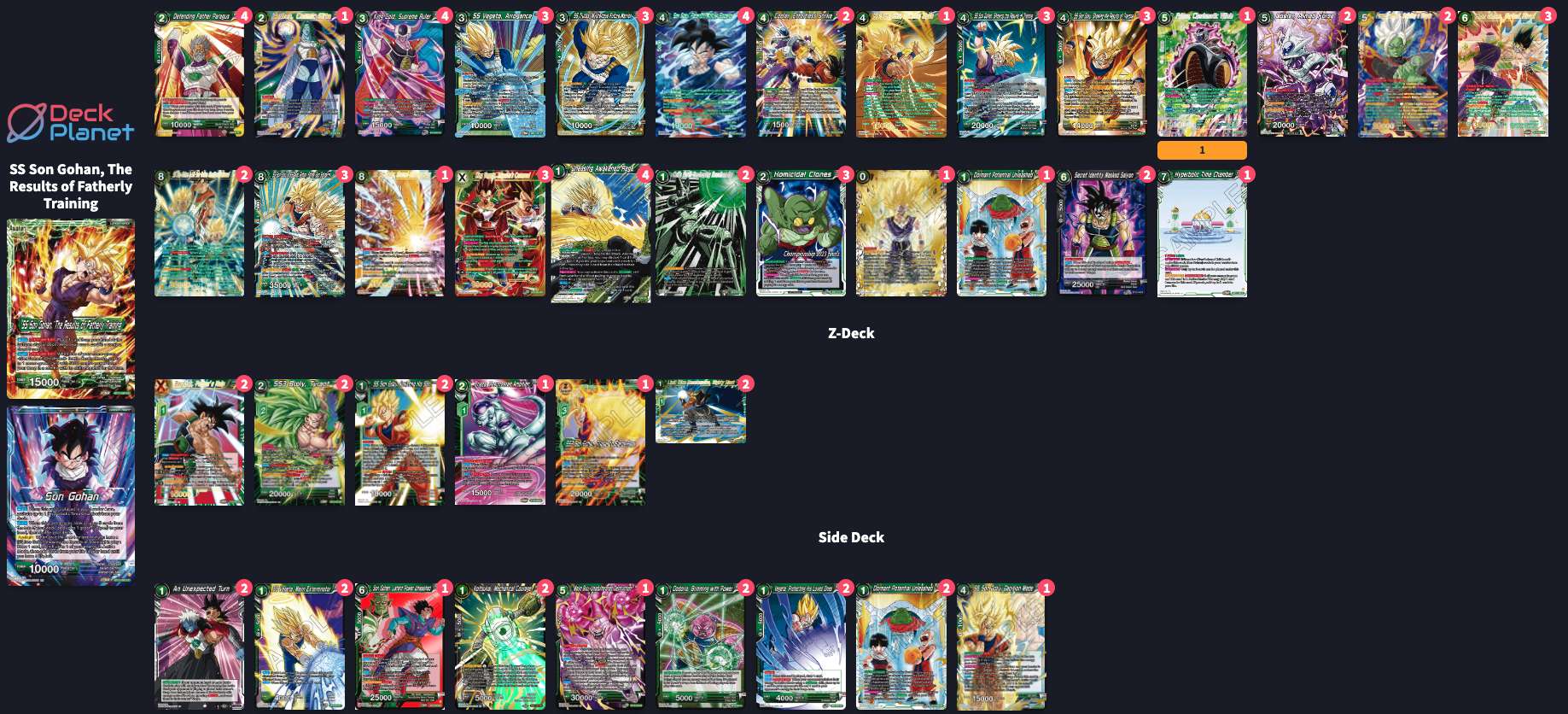 Decklist de Eon Hill