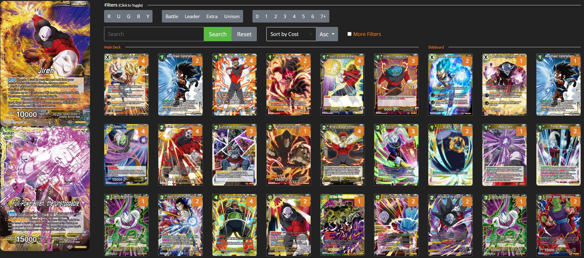 Decklist image · Grady Hughes