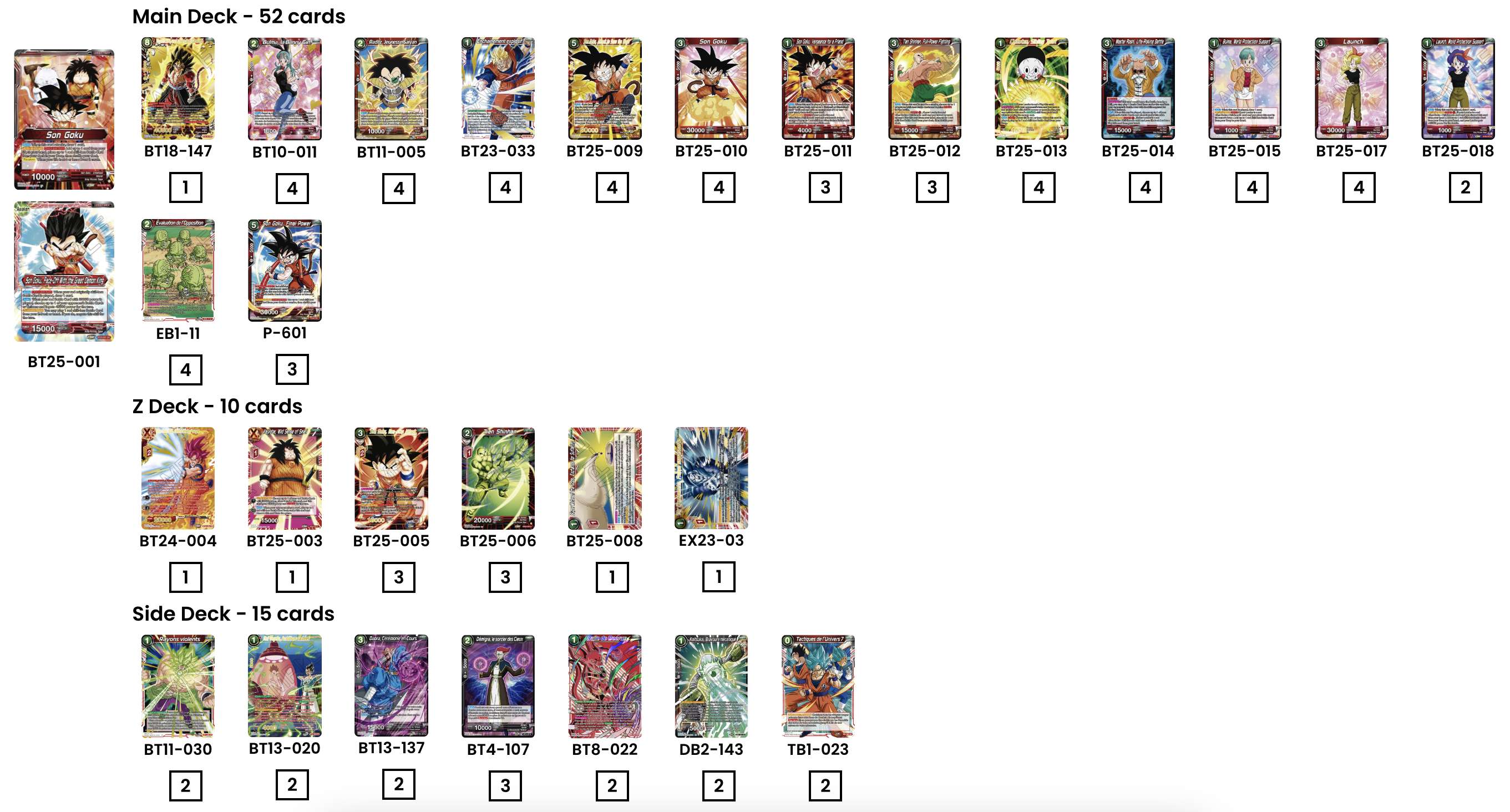 Decklist de Jerry Dobbs