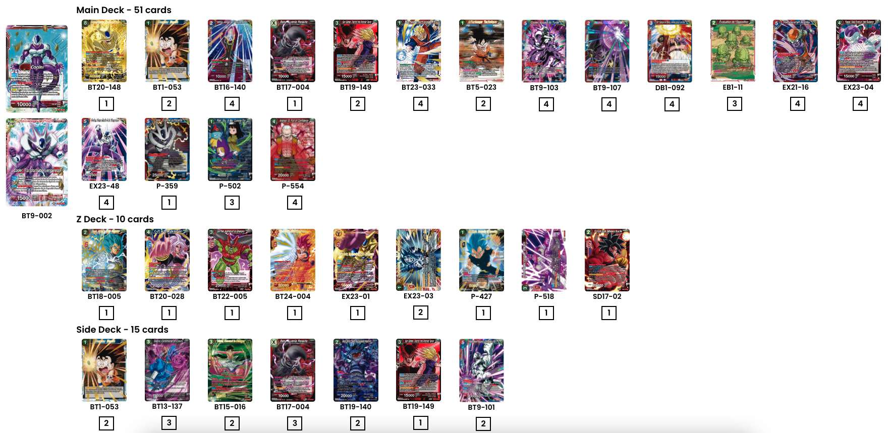 Decklist image · Jeoffrey Antraygues