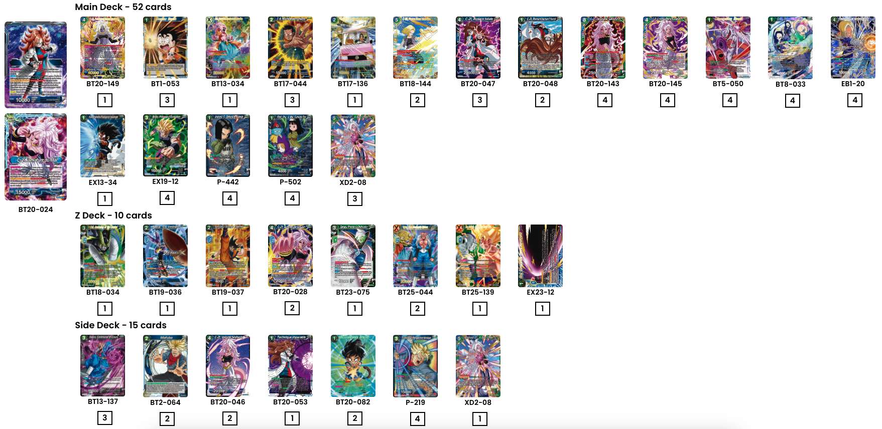 Decklist image · Alexis Lenclud