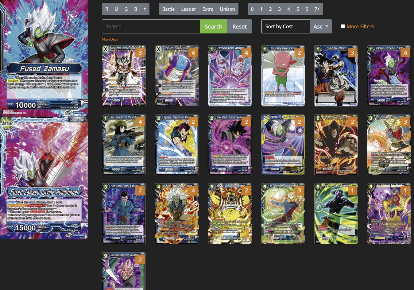 Decklist image · Michael kush