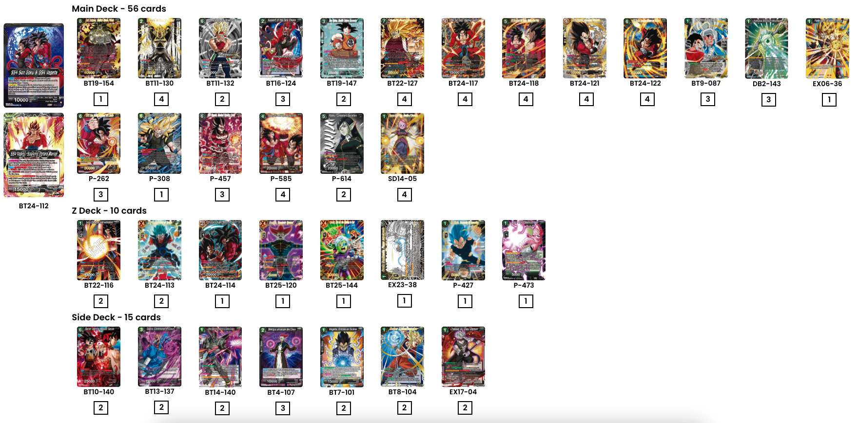 Decklist image · Francesco