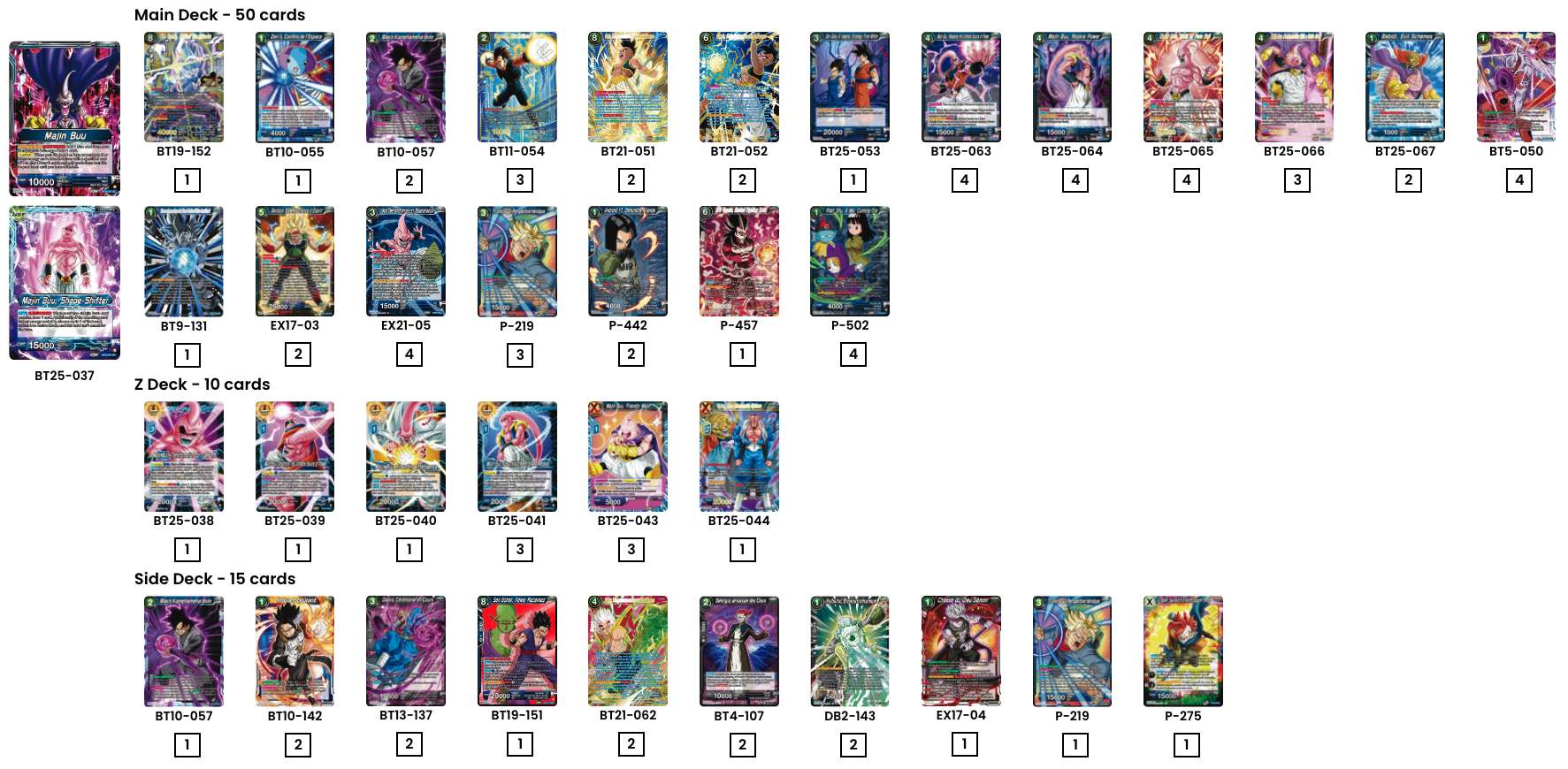 Decklist de Ferran Quiles