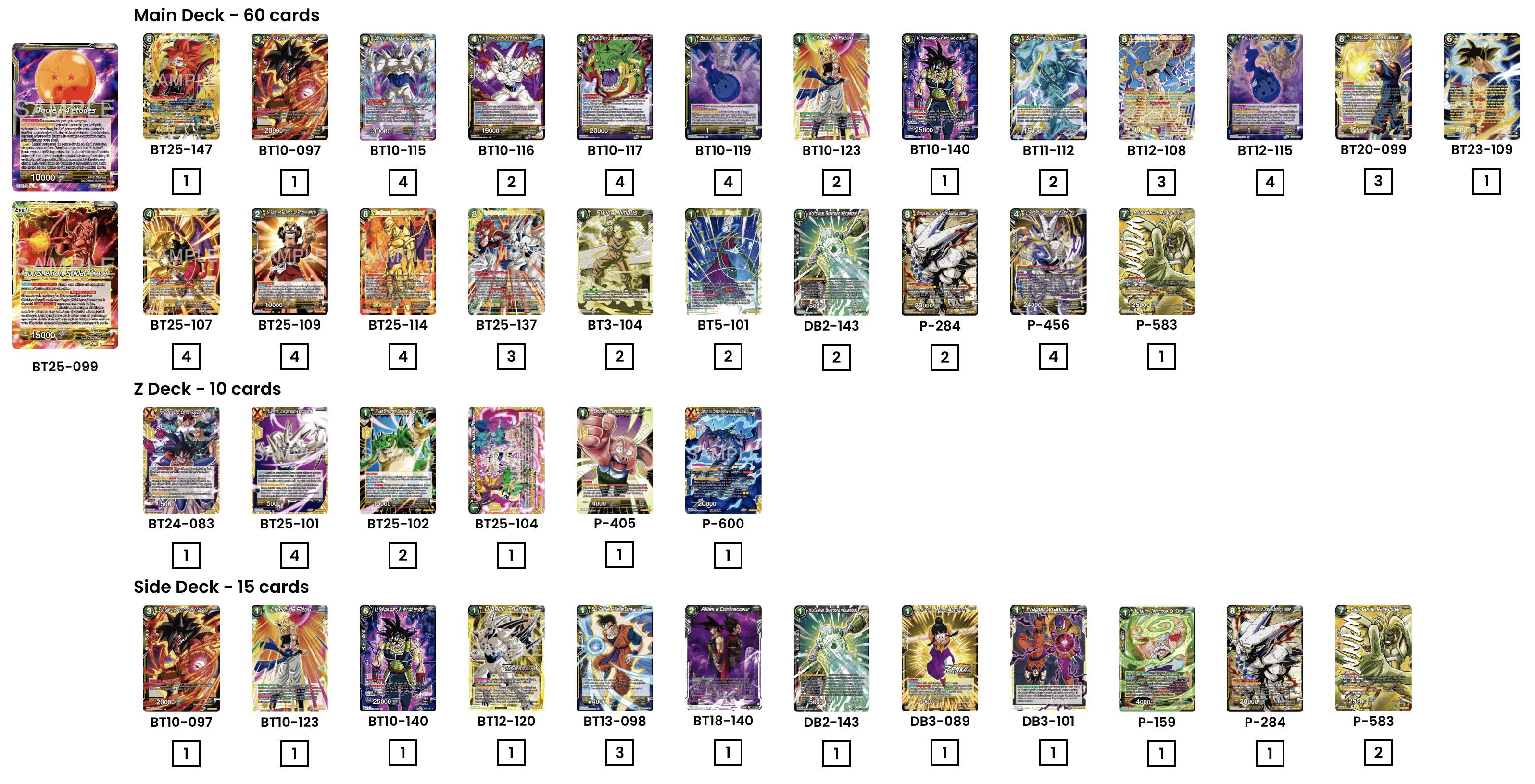 Decklist de Michael Kerrick