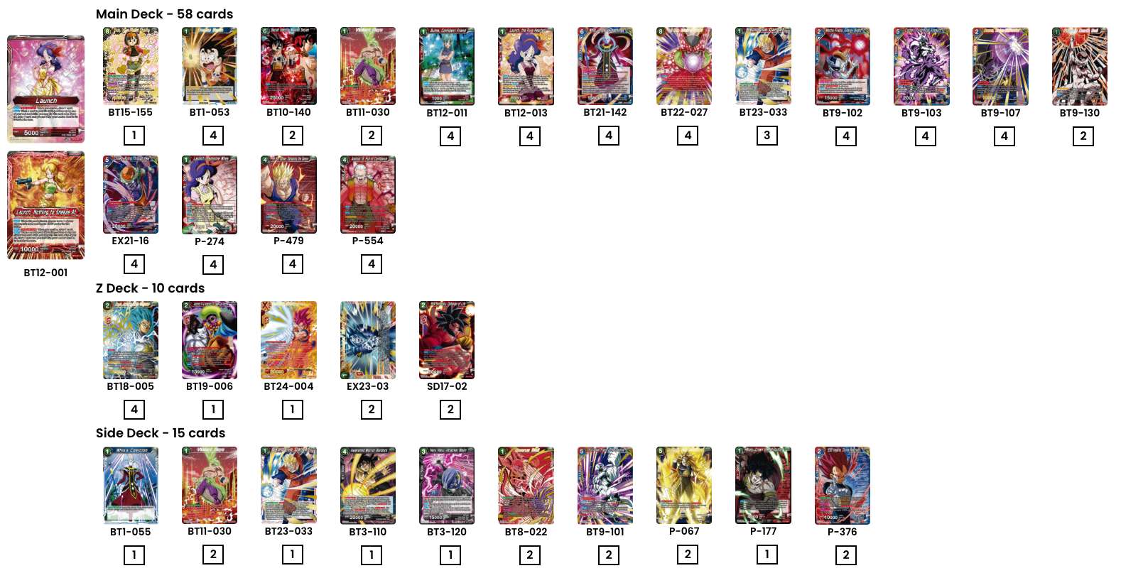 Decklist image · Guillaume Bouin