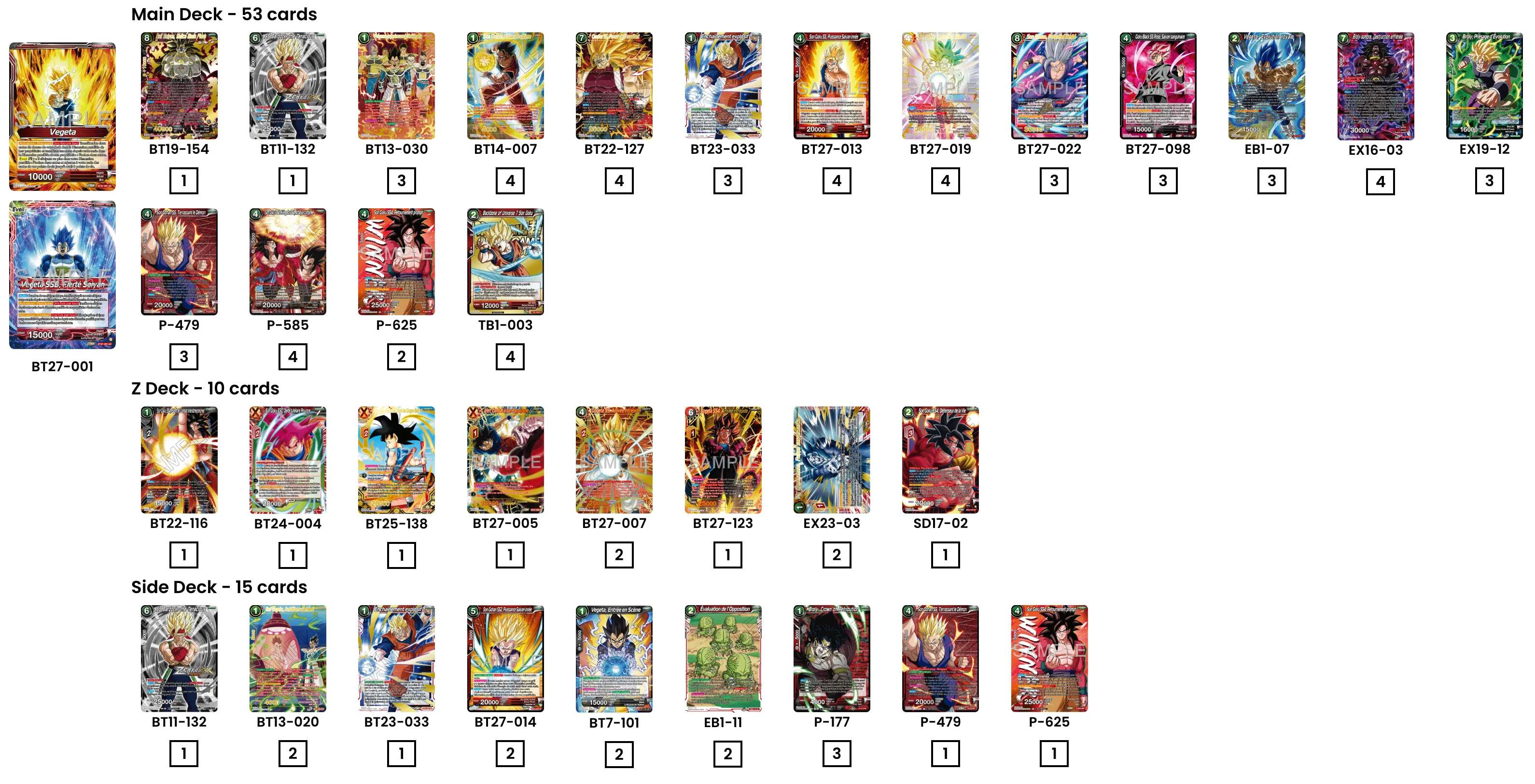 Decklist de Marco Mangiapelo