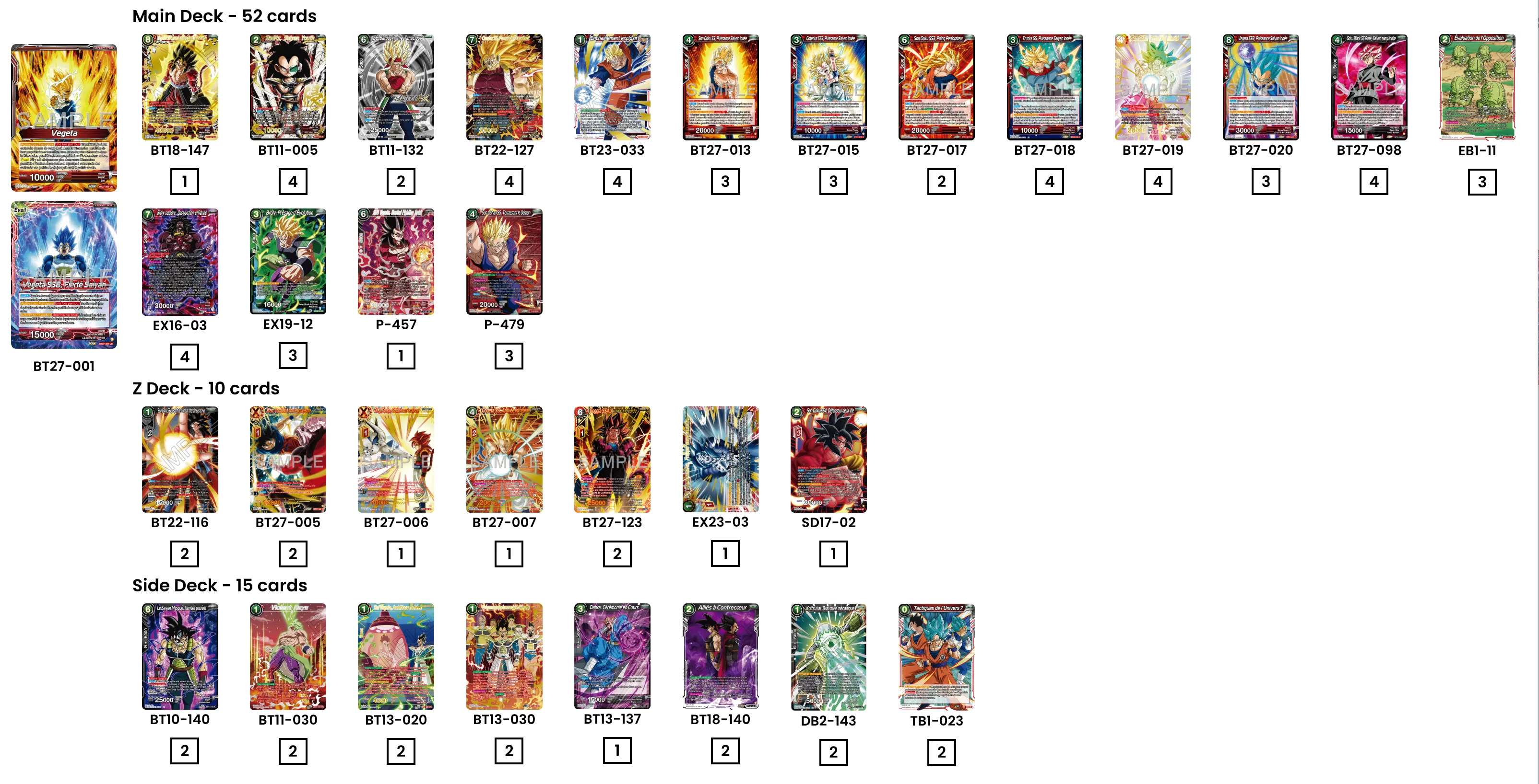 Decklist de Ismael Rotger