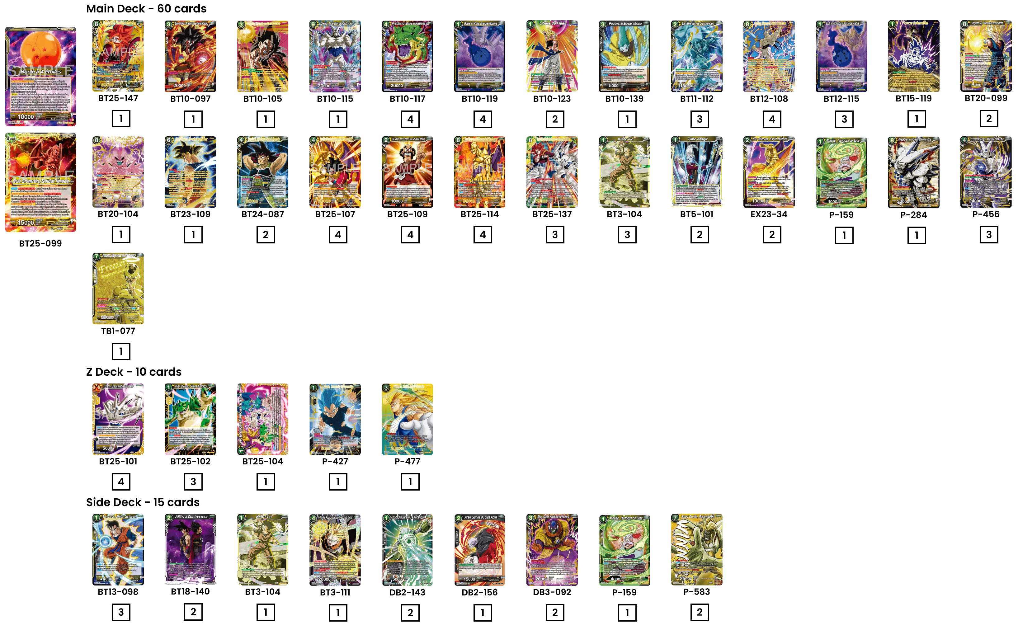 Decklist de David Serrano Perez