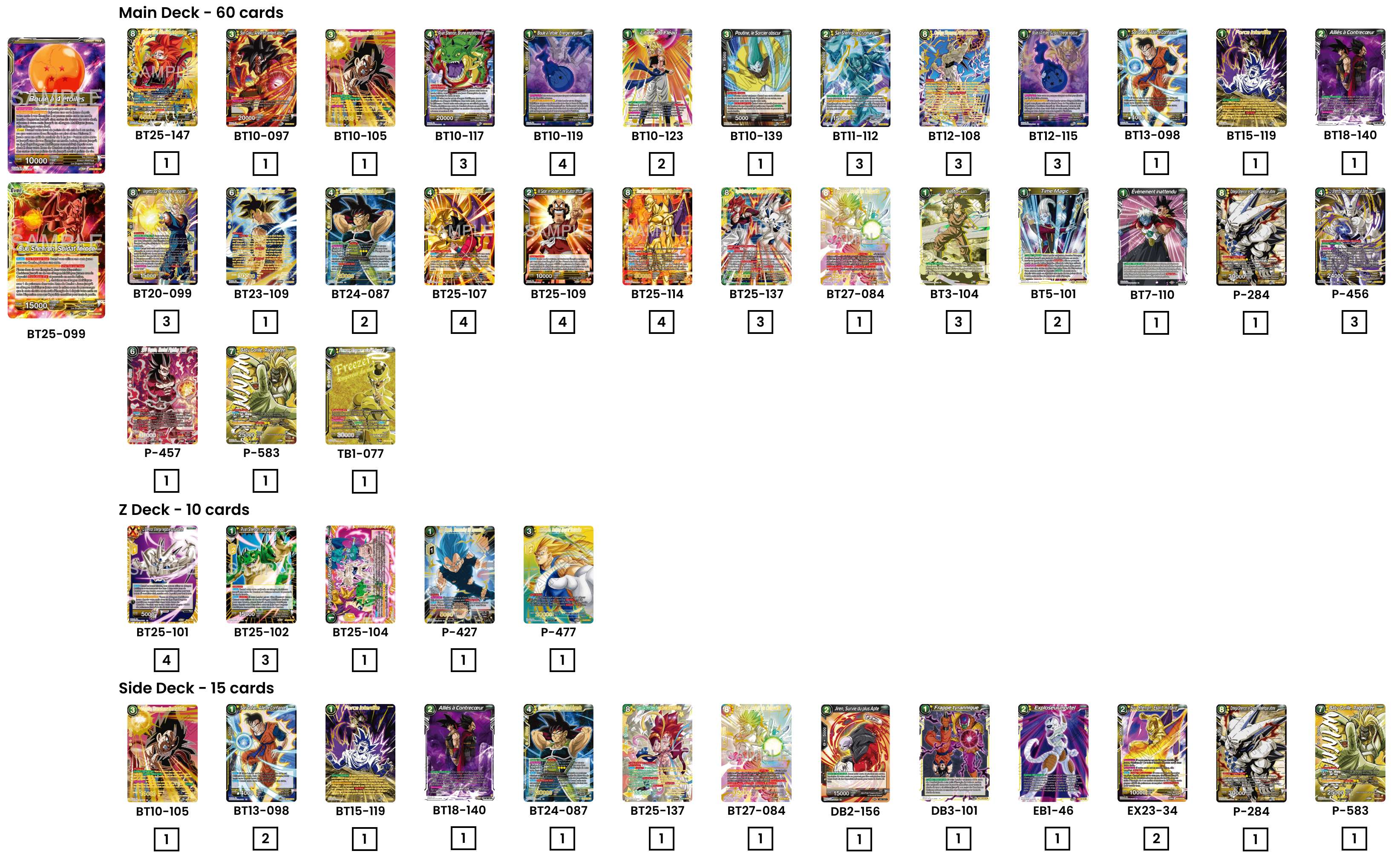 Decklist de Antonio Matamoros Gomez