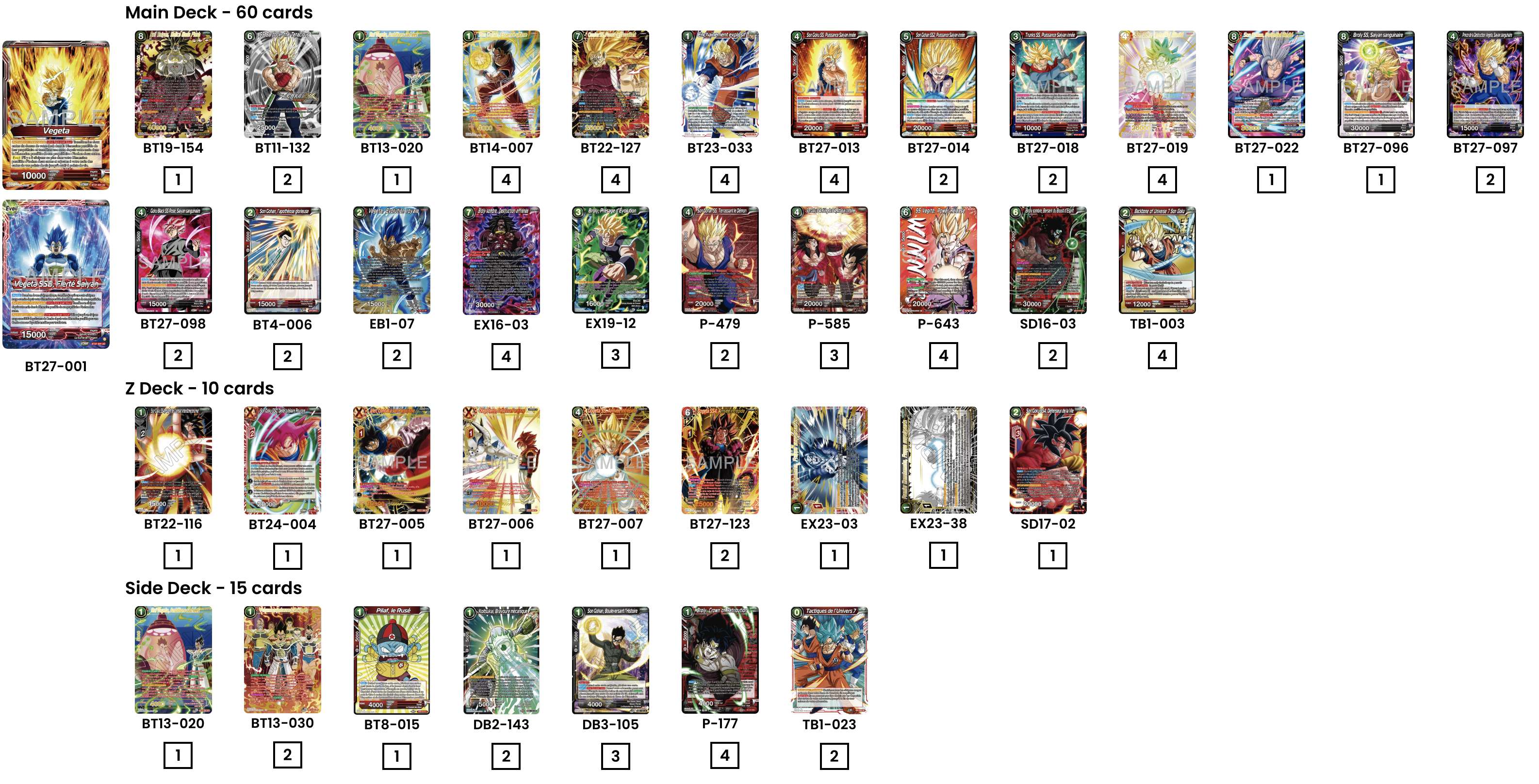 Decklist de ?