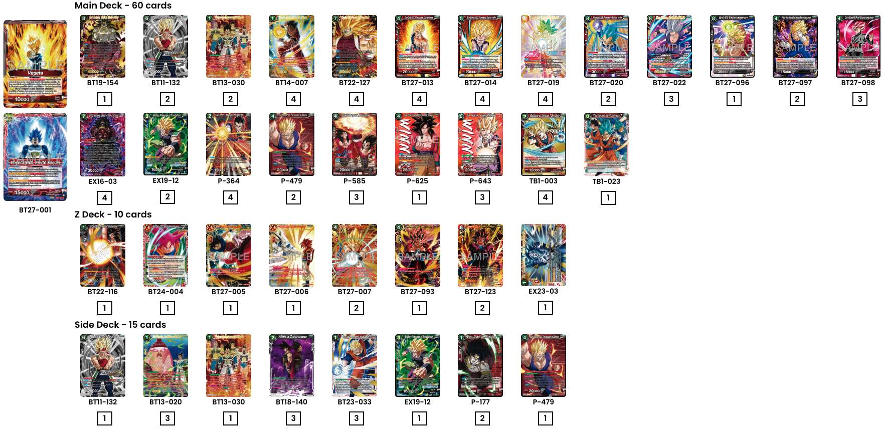 Decklist de Erik Moyano Molina