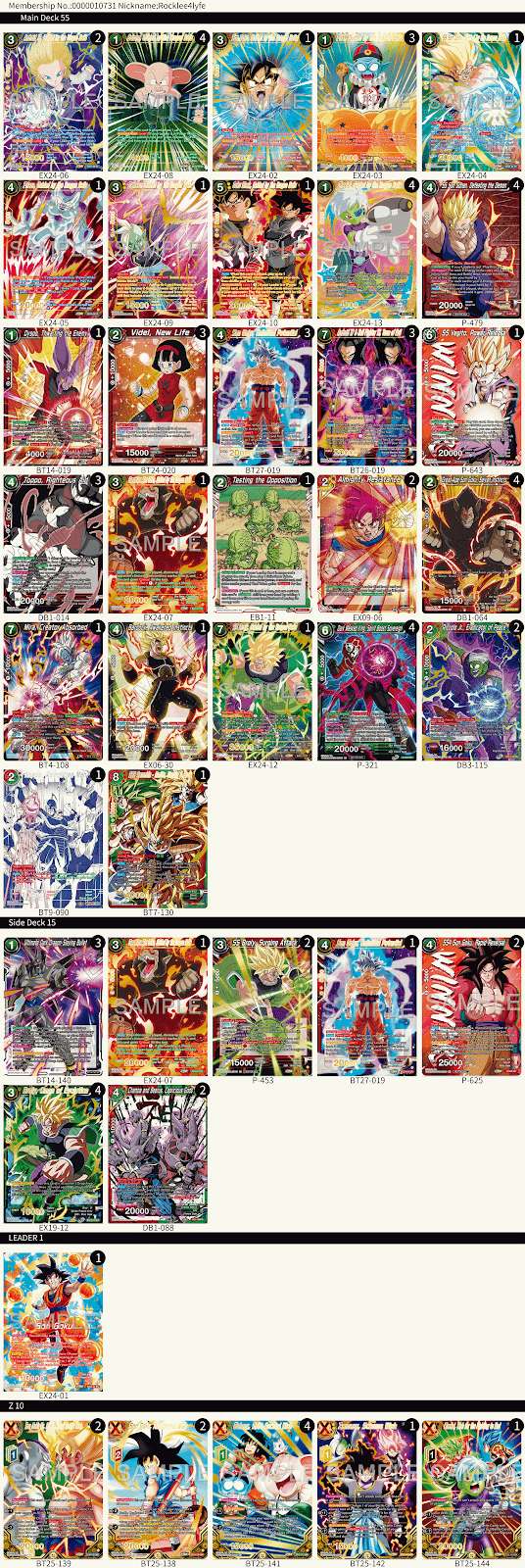 Decklist image · Rocklee4lyfe