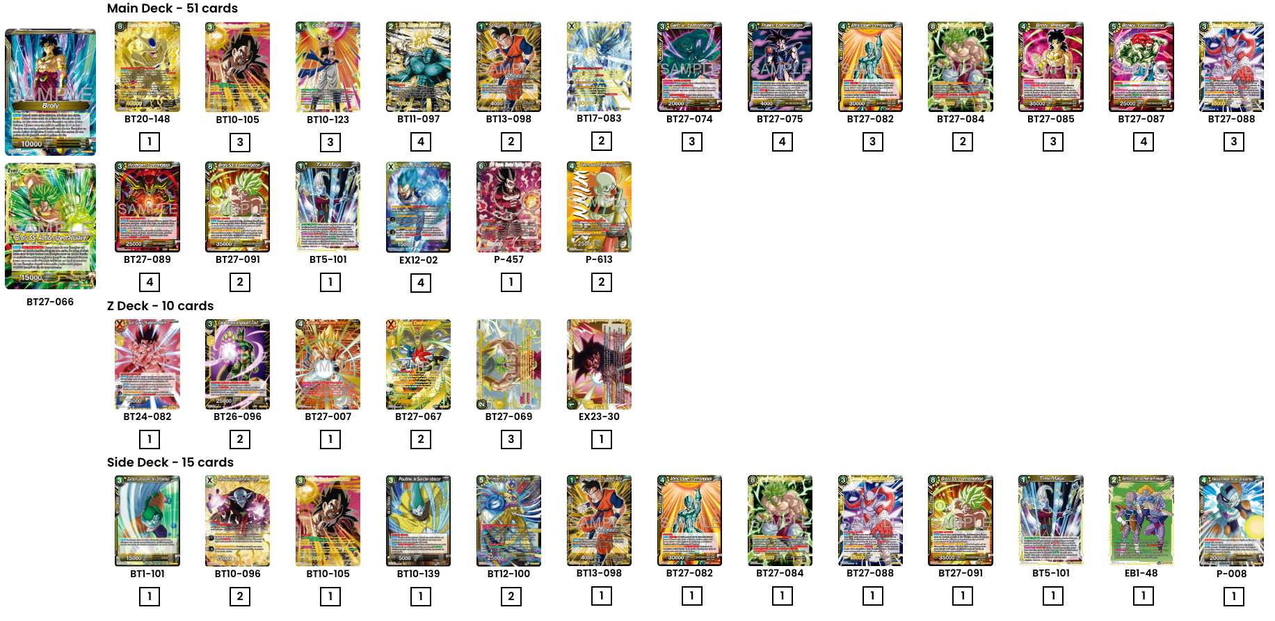 Decklist image · Ivan Serrano Perez