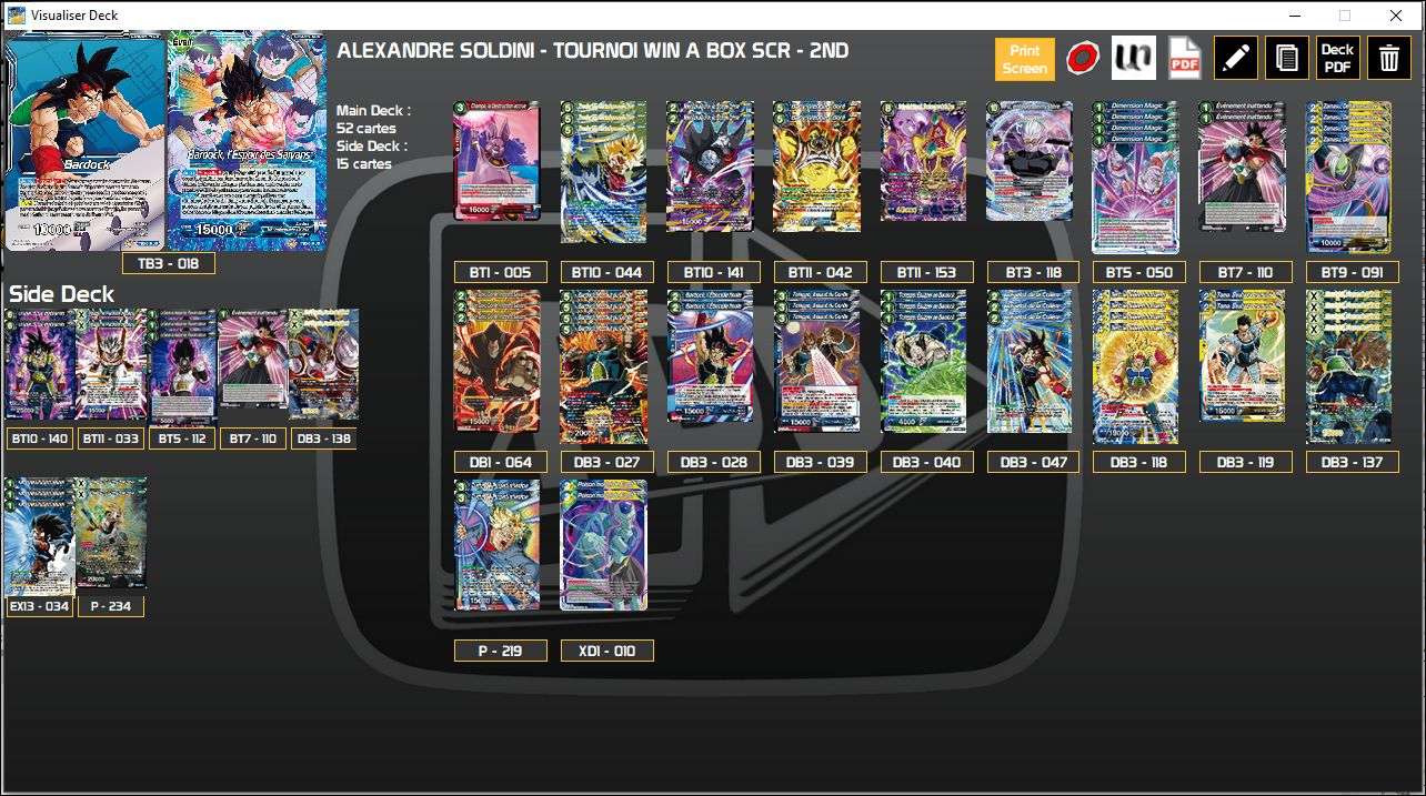 Decklist image · Alexandre Soldini