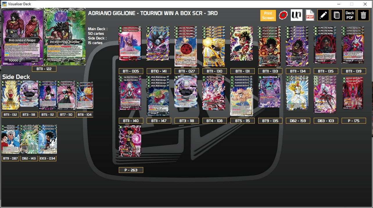 Decklist image · Adriano Giglione