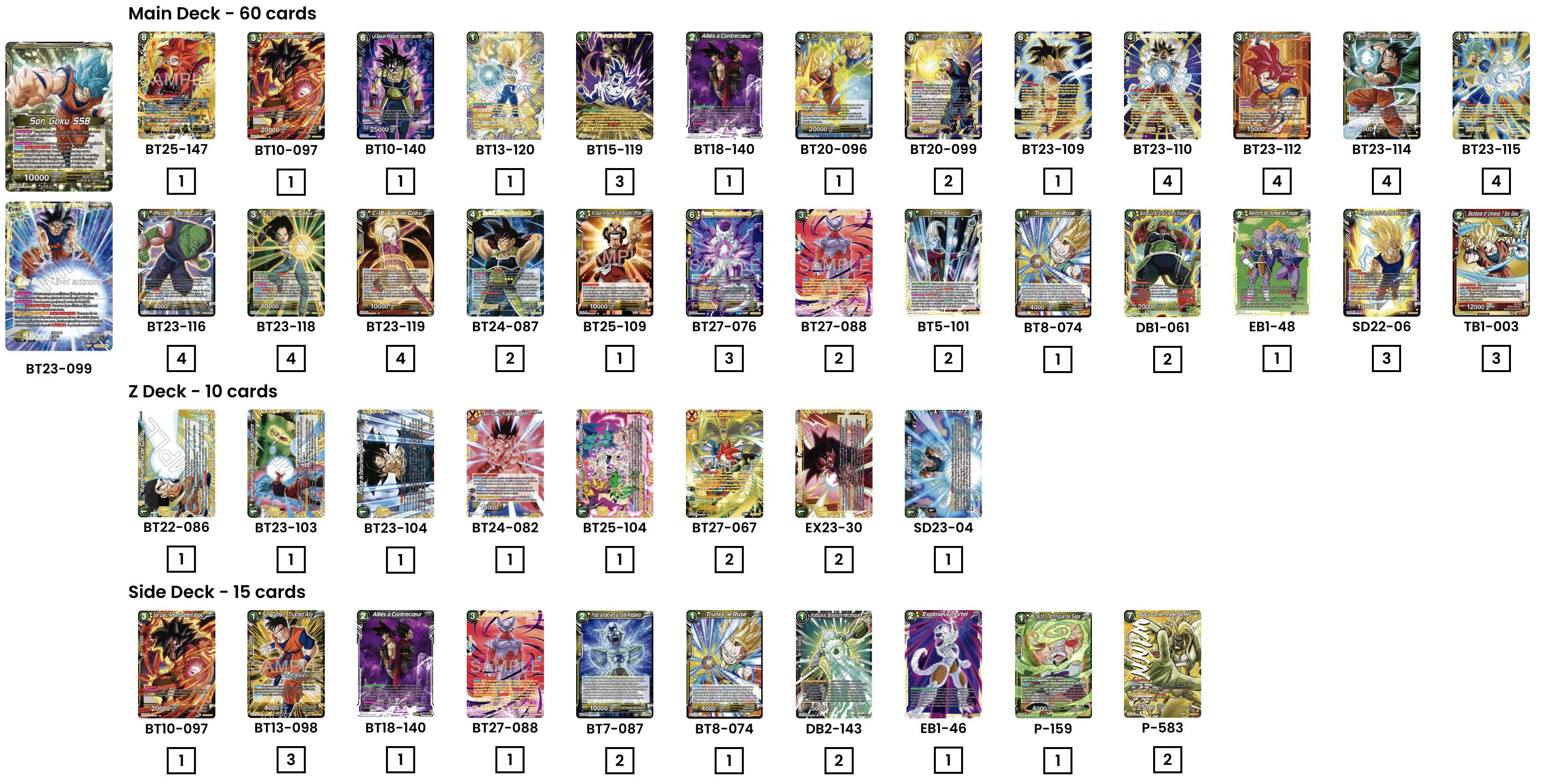 Decklist de Bigkcarlton