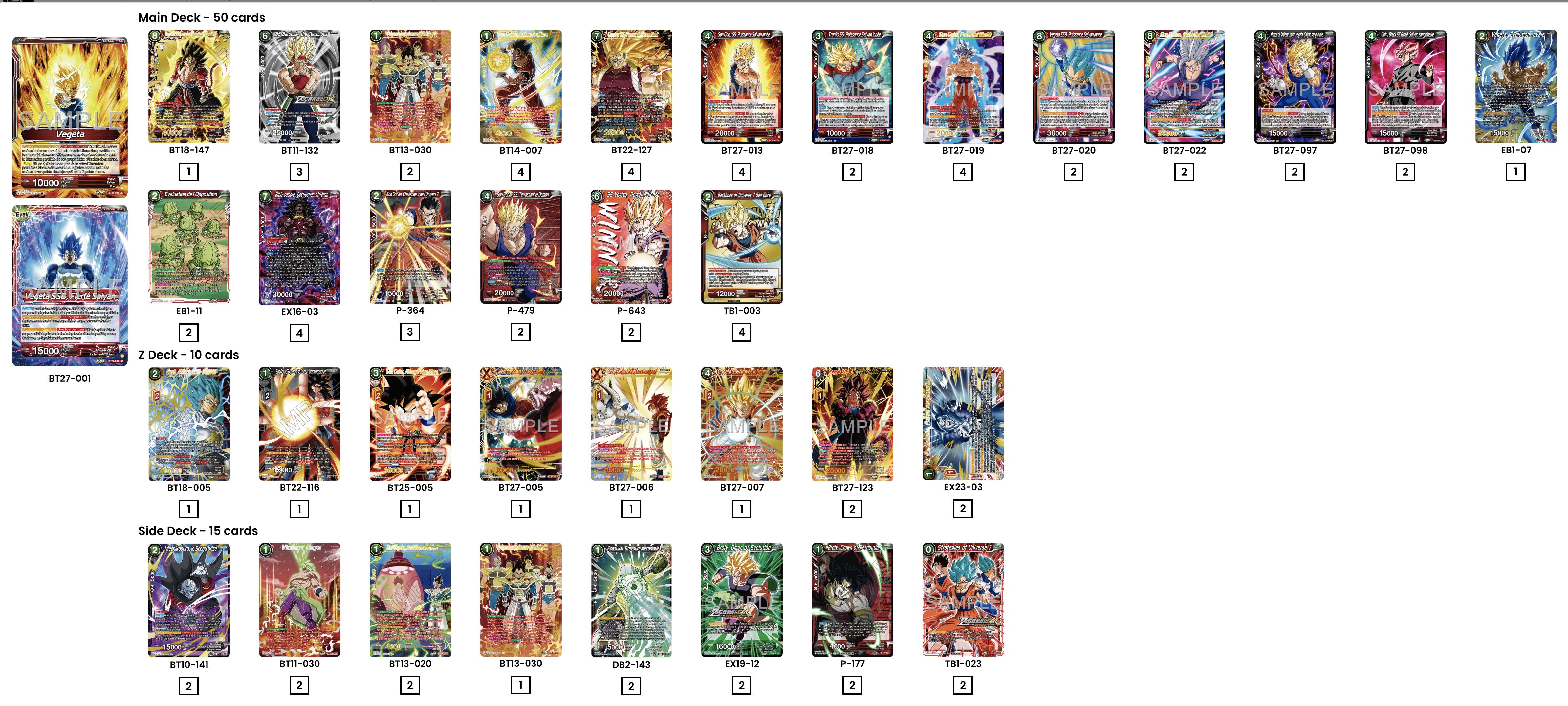 Decklist de Hakim Payet