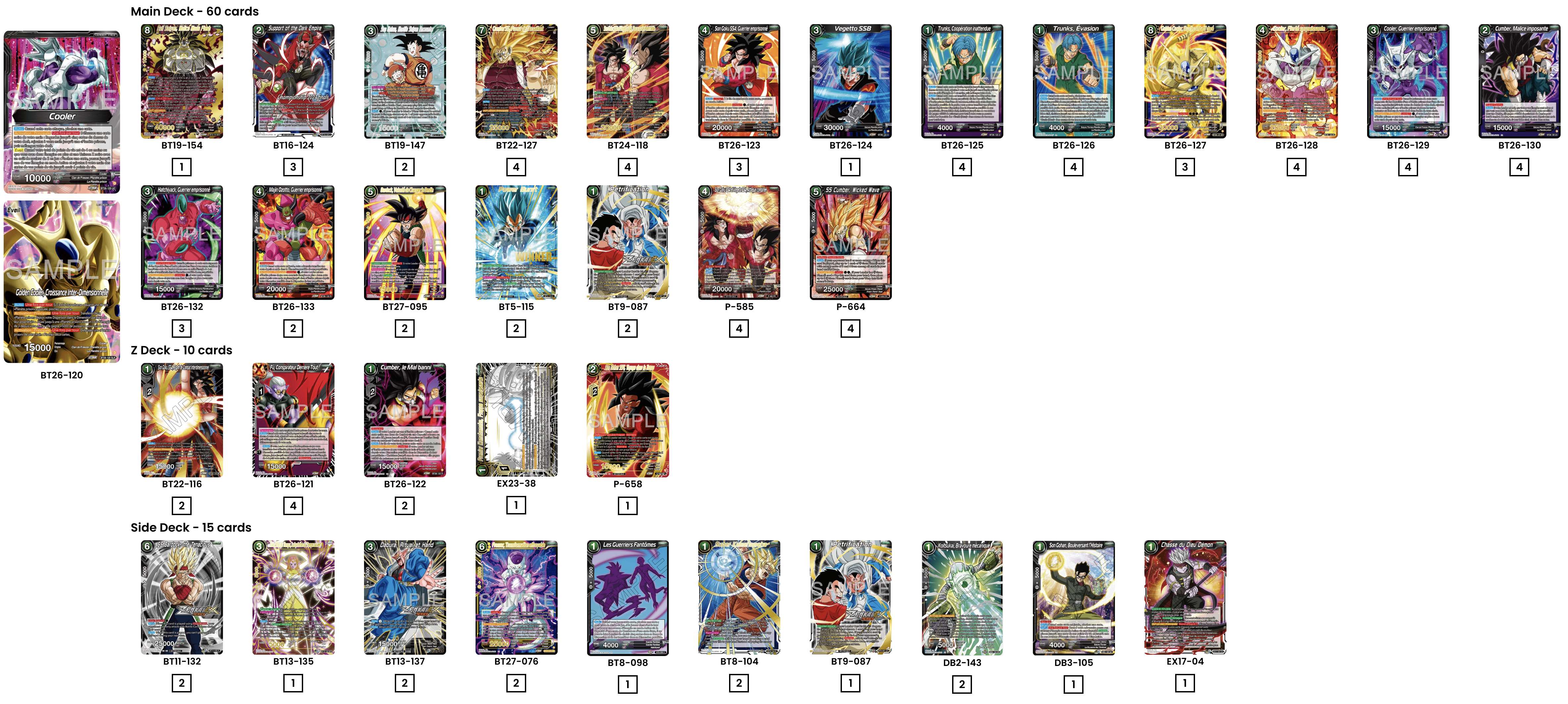 Decklist image · Doomzz