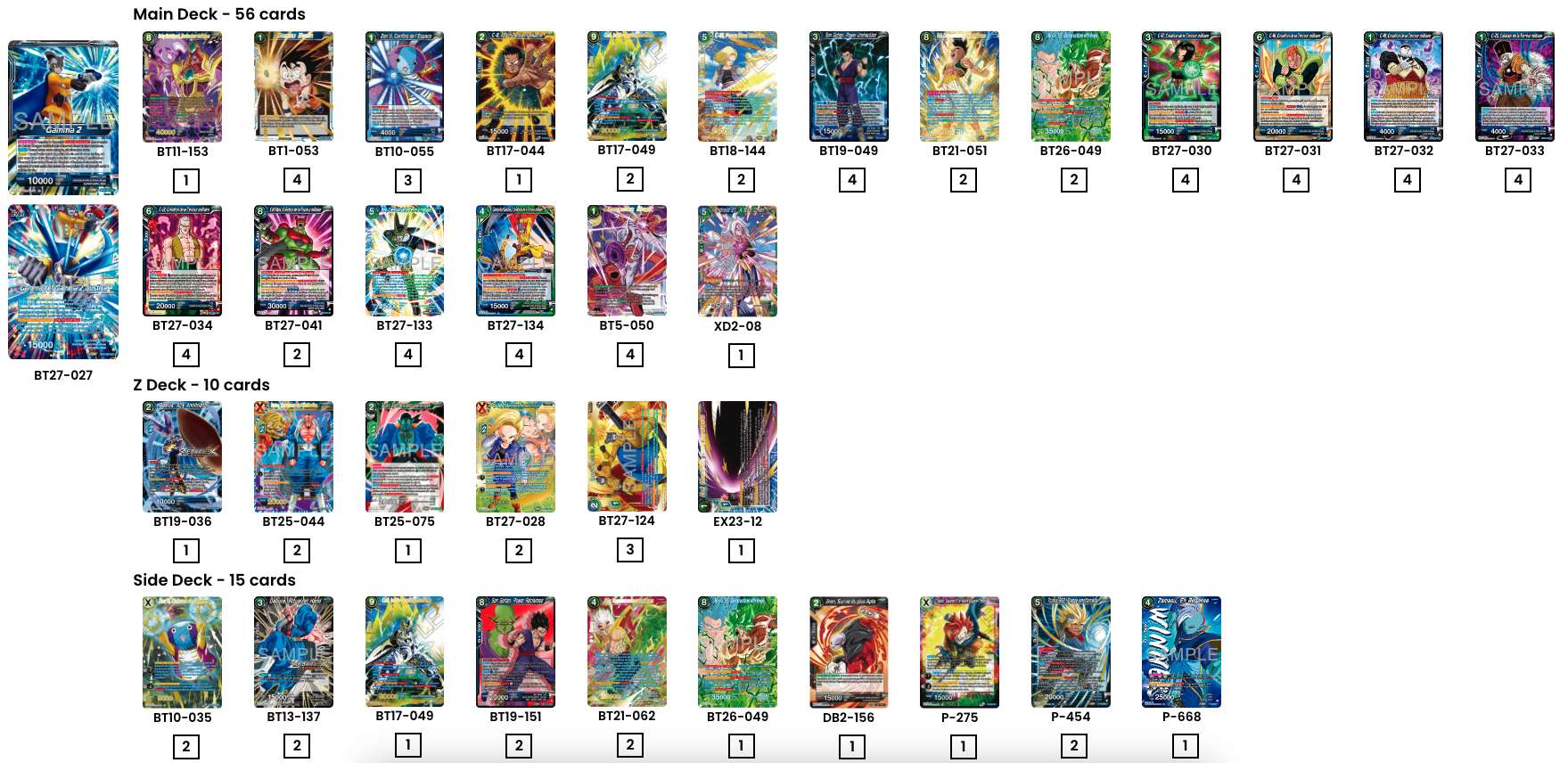 Decklist de Goodguydolan