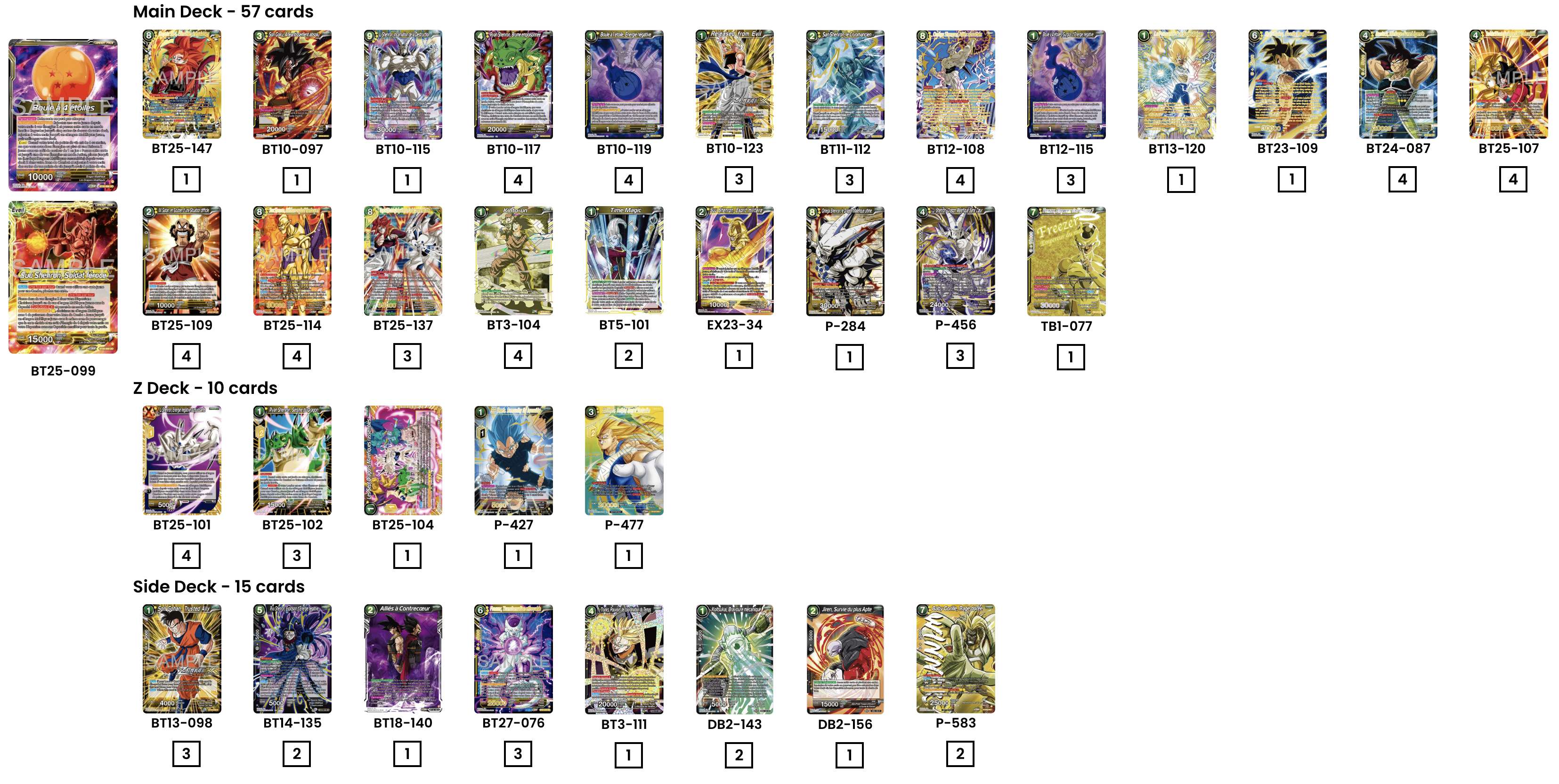 Decklist de David Serrano Perez