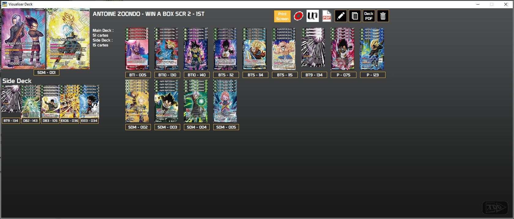 Decklist image · Antoine Zoondo