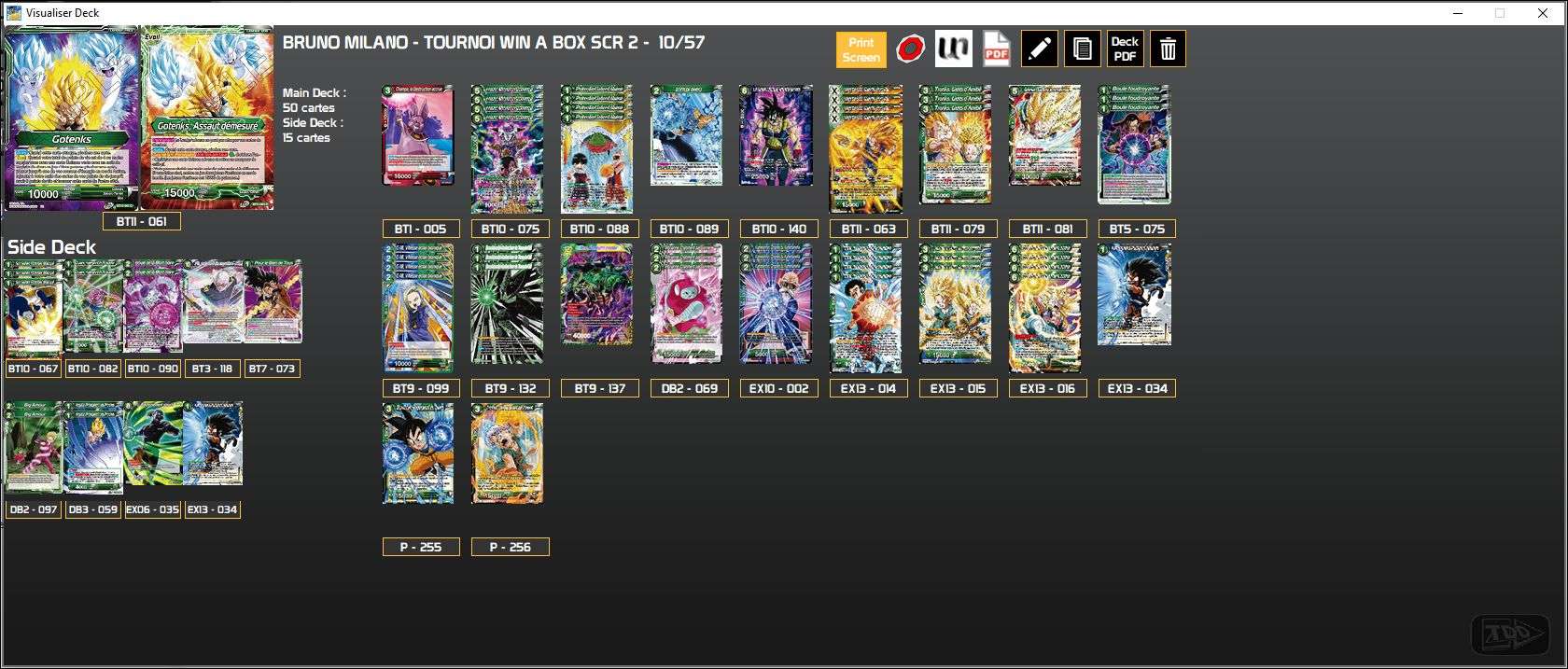 Deck screenshot