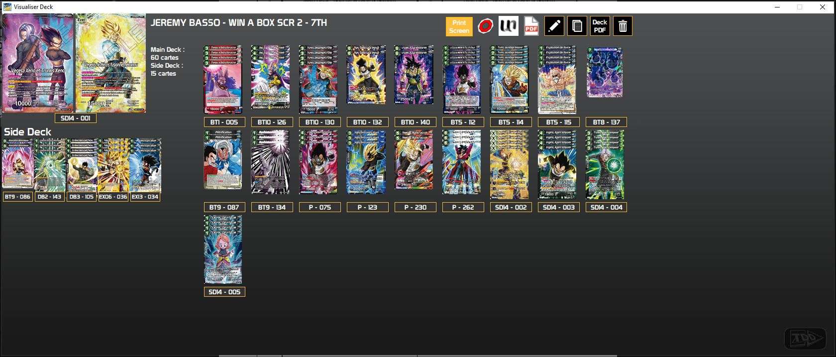 Decklist image · Jérémy Basso