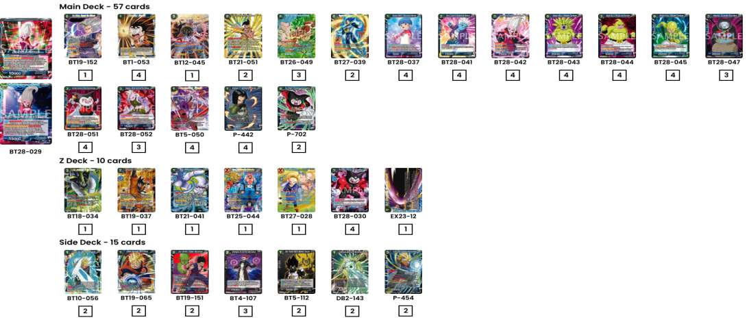 Decklist de Biriarr Huseyin