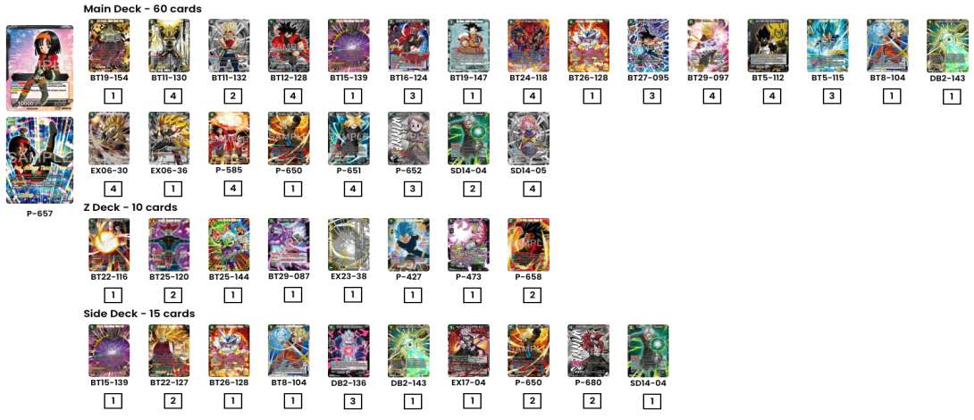 Decklist de Michael Kerrick